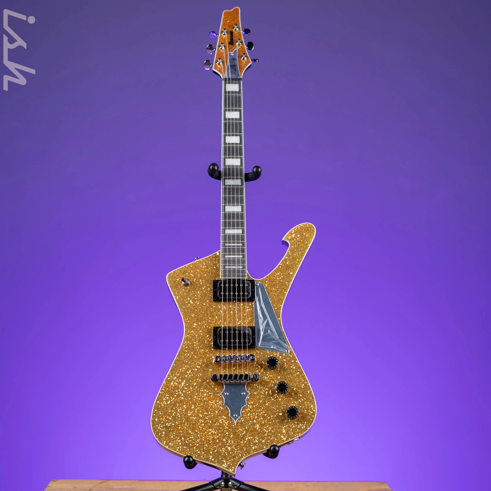 Ibanez PS60 Paul Stanley Signature Gold Sparkle - Image 2