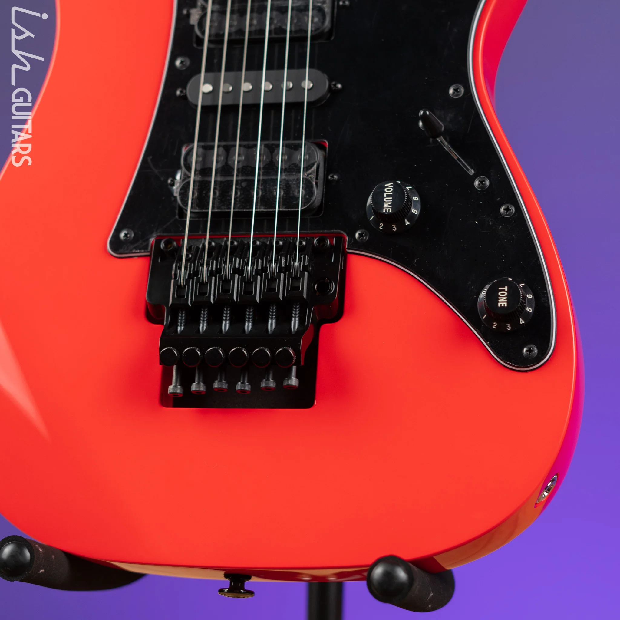 Ibanez RG550 Genesis Collection Electric Guitar Road Flare Red - Image 4