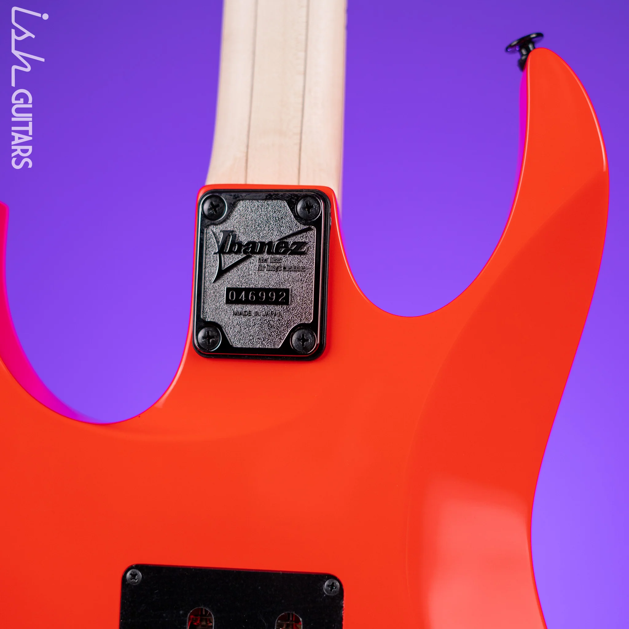 Ibanez RG550 Genesis Collection Electric Guitar Road Flare Red - Image 8