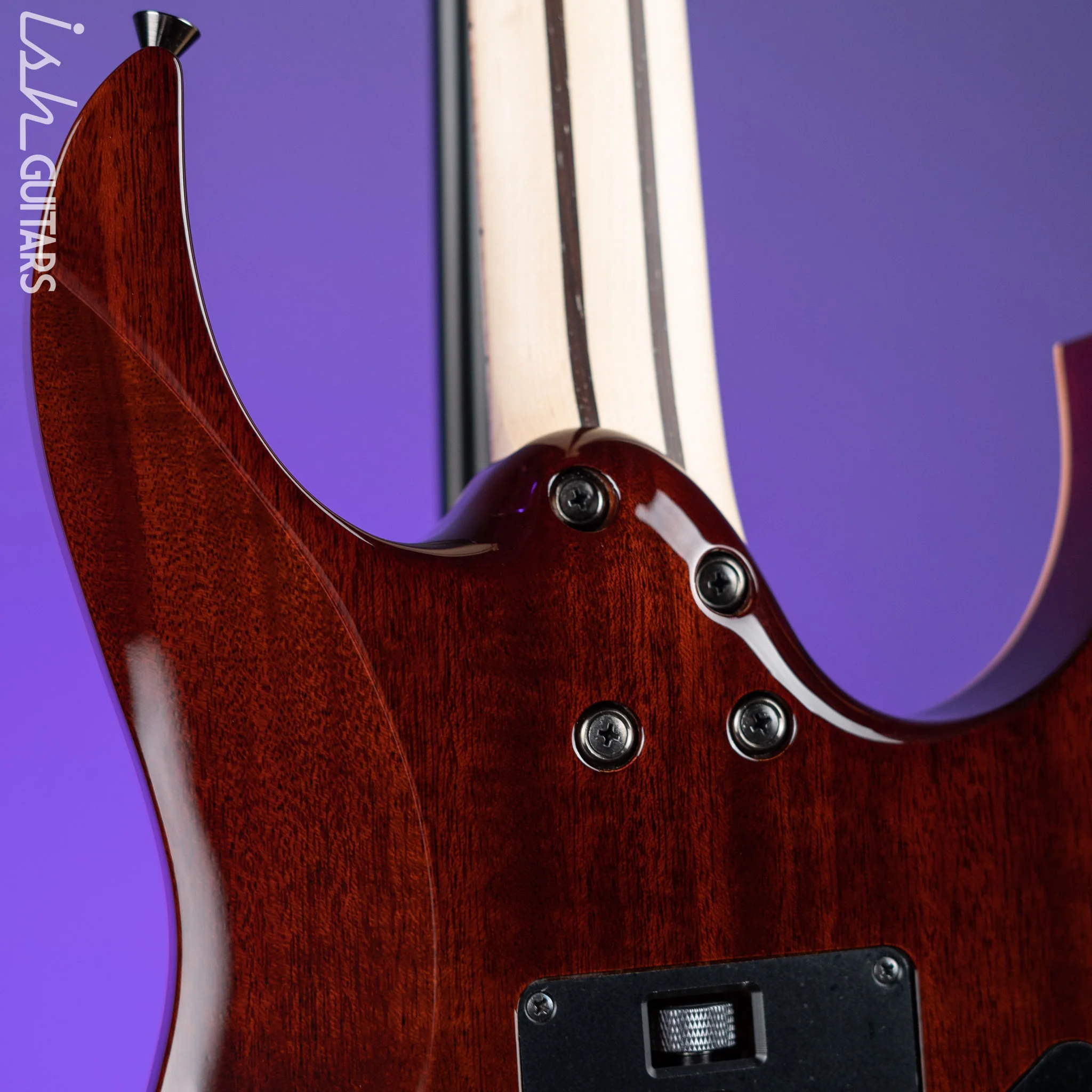Ibanez RG8570ZL J.Custom Electric Guitar Left Handed Brownish Sphalerite - Image 9