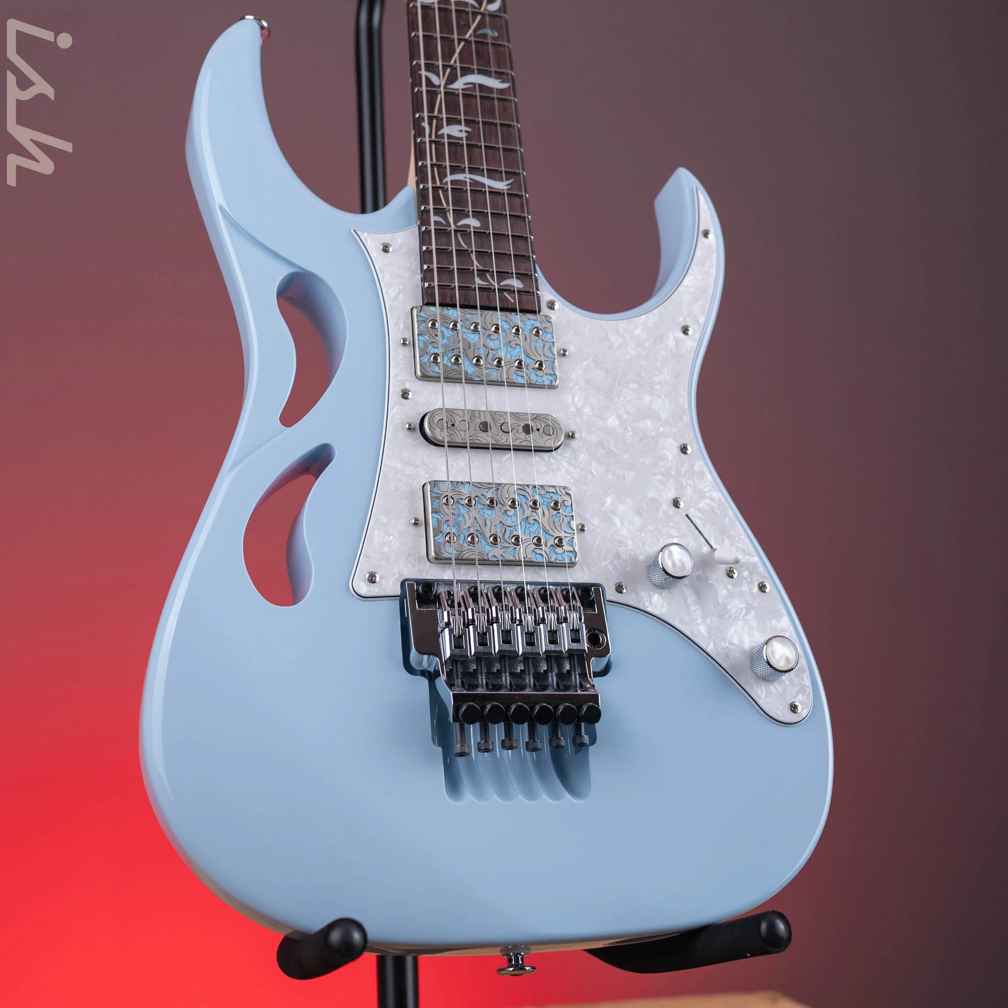 Ibanez Steve Vai Signature PIA3761C Blue Powder Demo