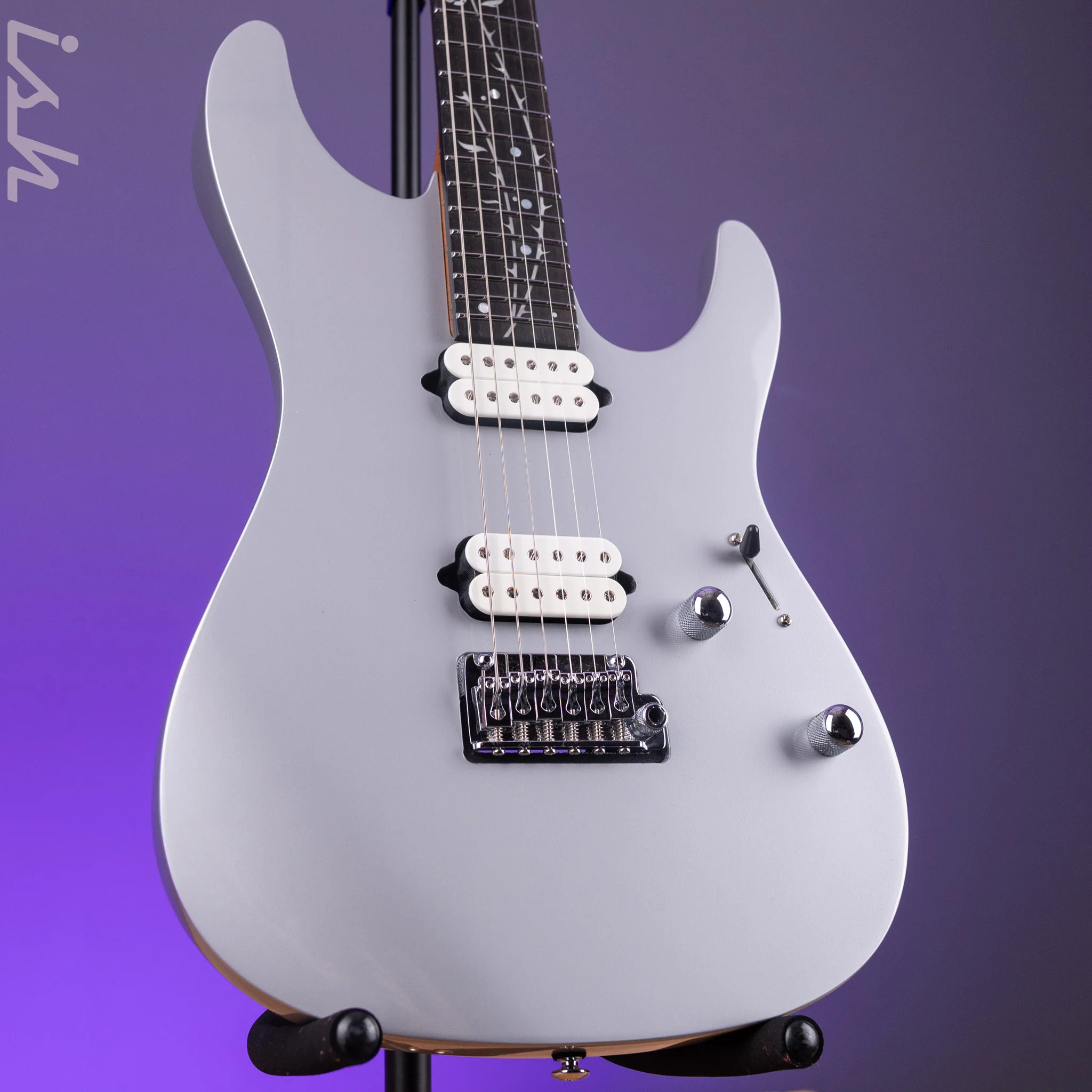 Ibanez TOD10 Tim Henson Signature Electric Guitar Classic Silver Demo