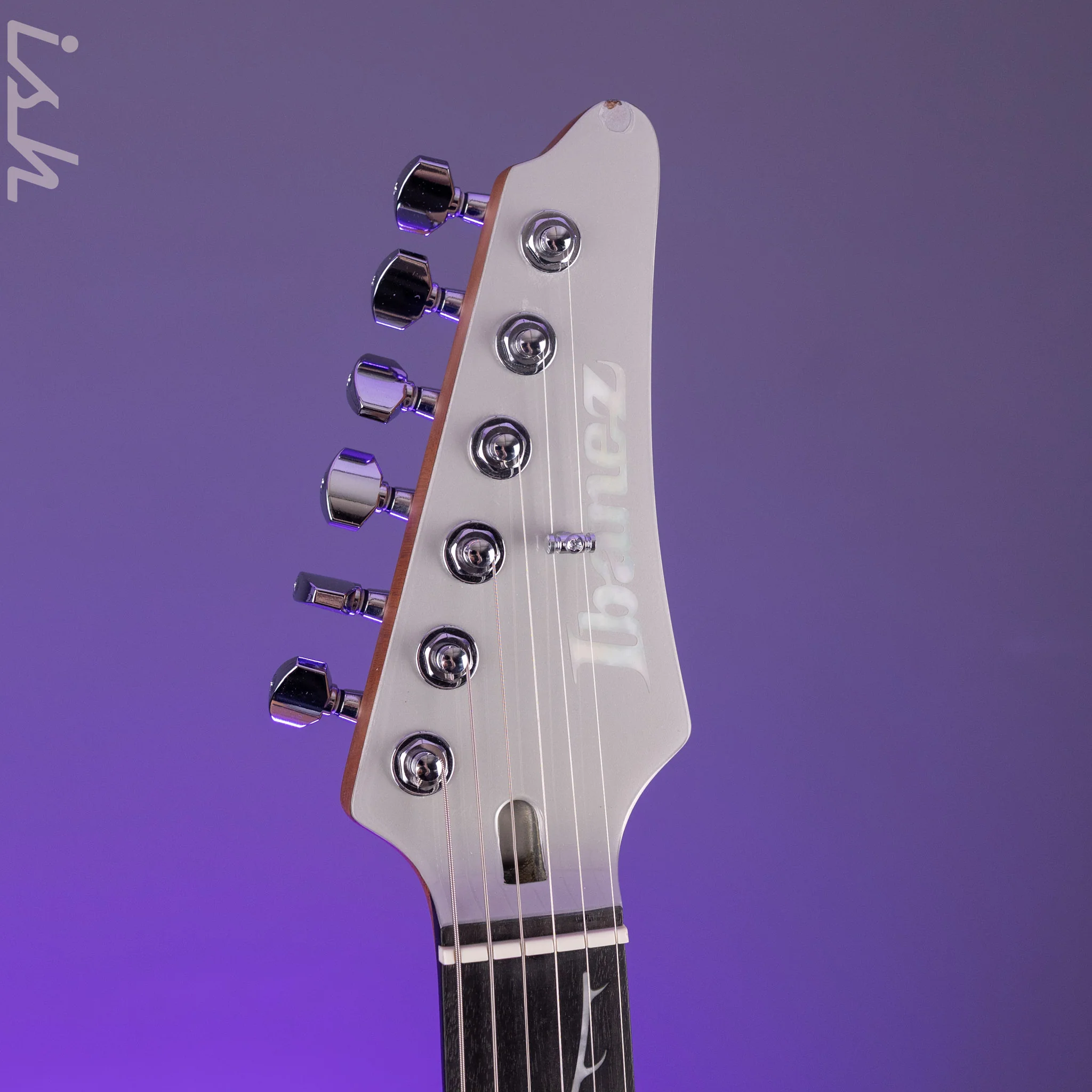 Ibanez TOD10 Tim Henson Signature Electric Guitar Classic Silver Demo - Image 6