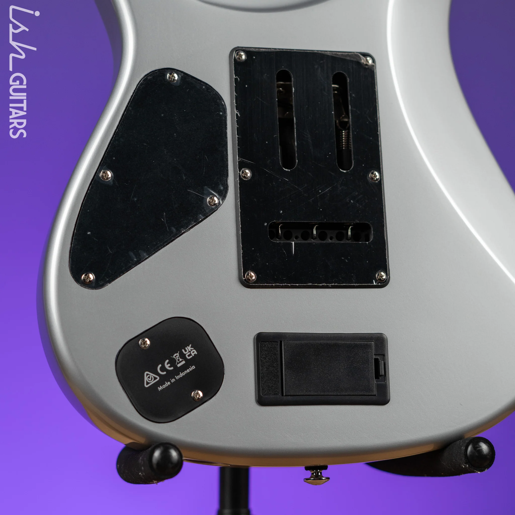Ibanez TOD10 Tim Henson Signature Electric Guitar Classic Silver Demo - Image 13