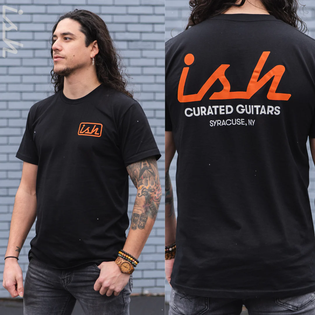 Ish Logo T-Shirt Black