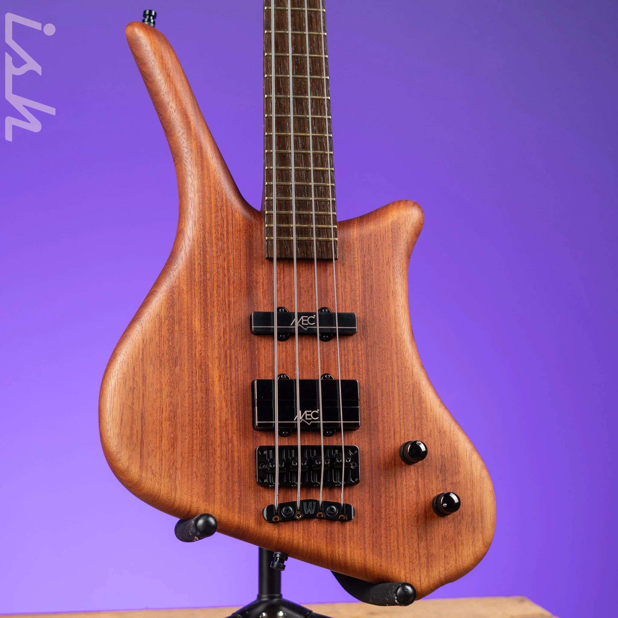 Ish x Warwick Dolphin SN TCS Custom Shop Endangered Species 4-String Bass Wenge Fretboard