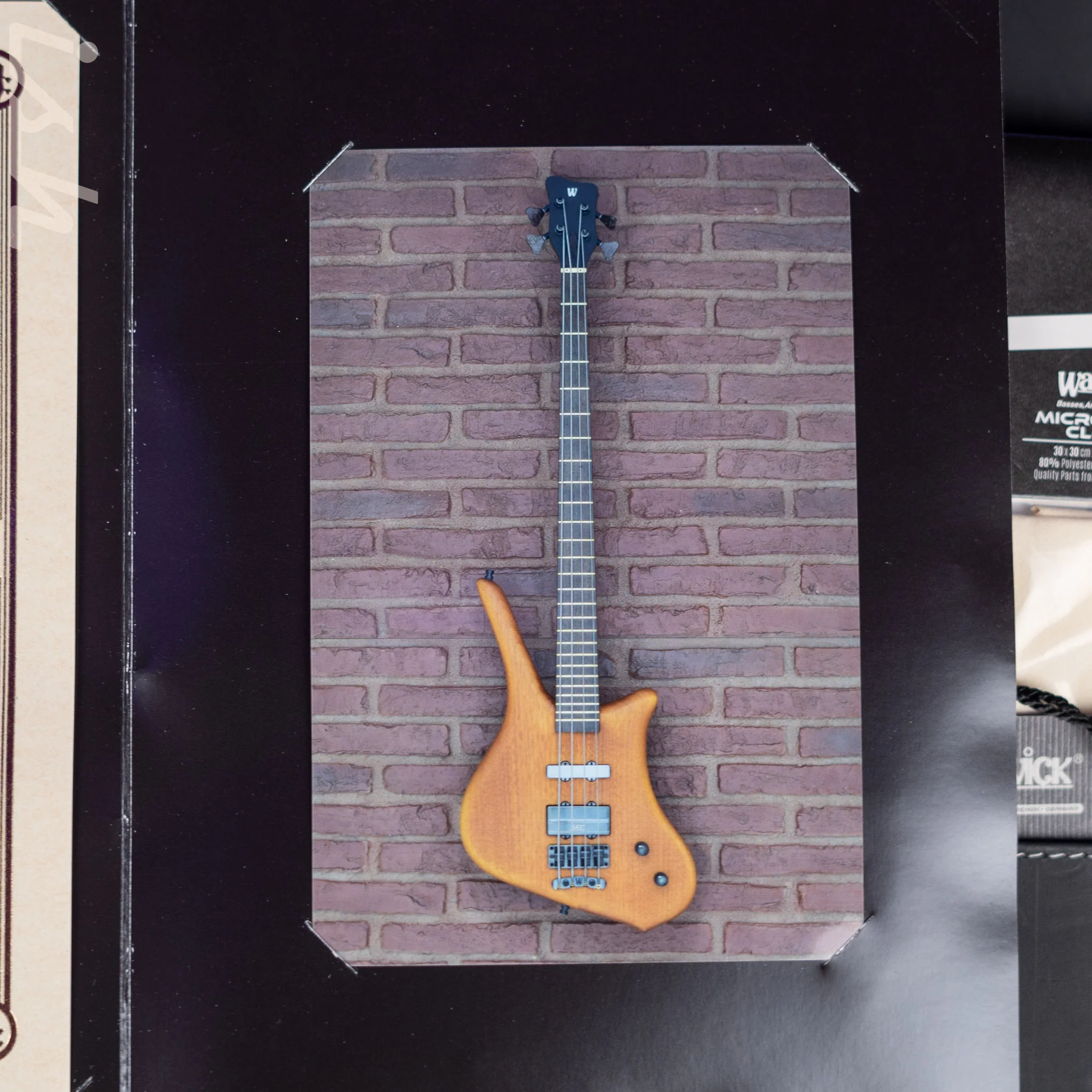 Ish x Warwick Dolphin SN TCS Custom Shop Endangered Species 4-String Bass Wenge Fretboard - Image 12