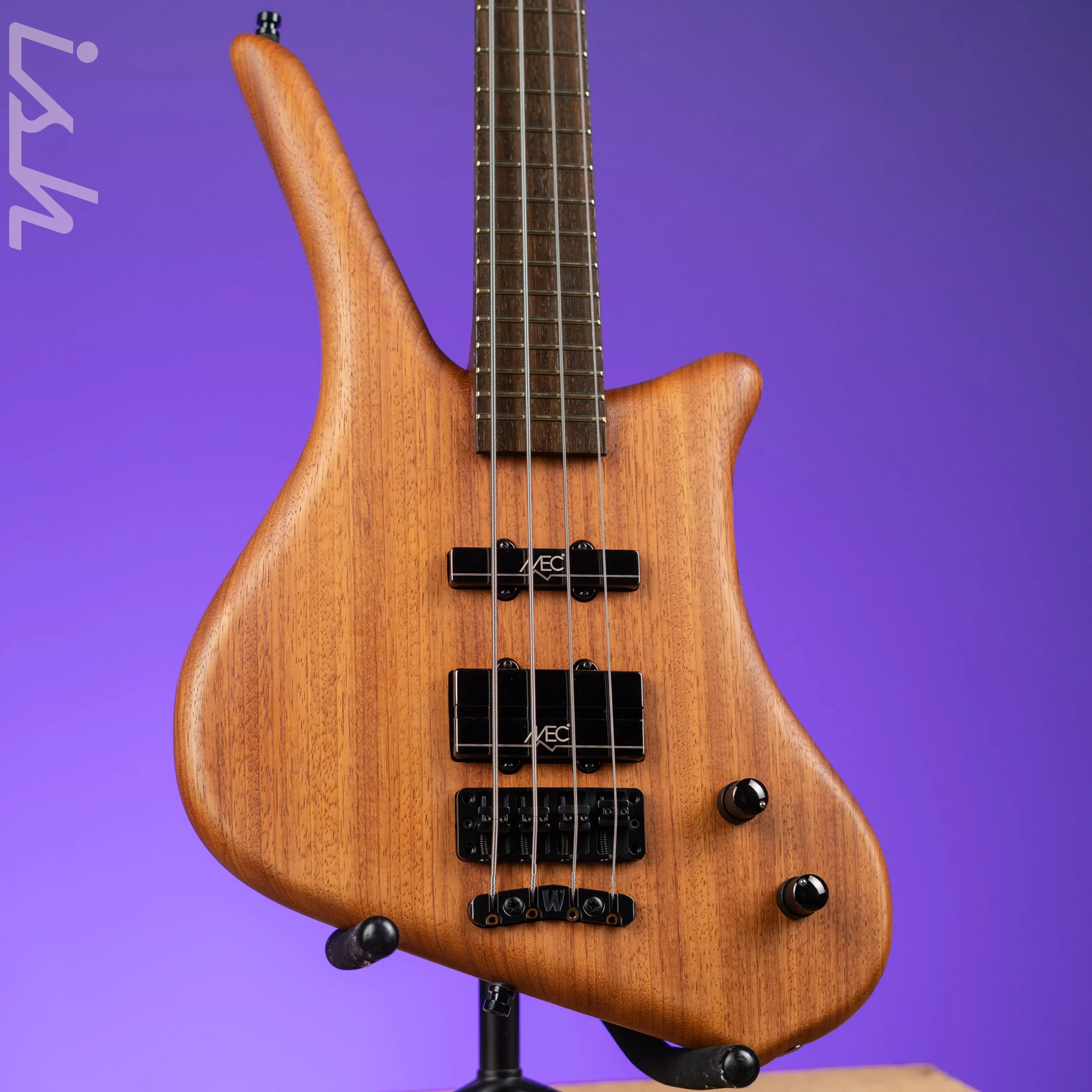 Ish x Warwick Dolphin SN TCS Custom Shop Endangered Species 4-String Bass Wenge Fretboard