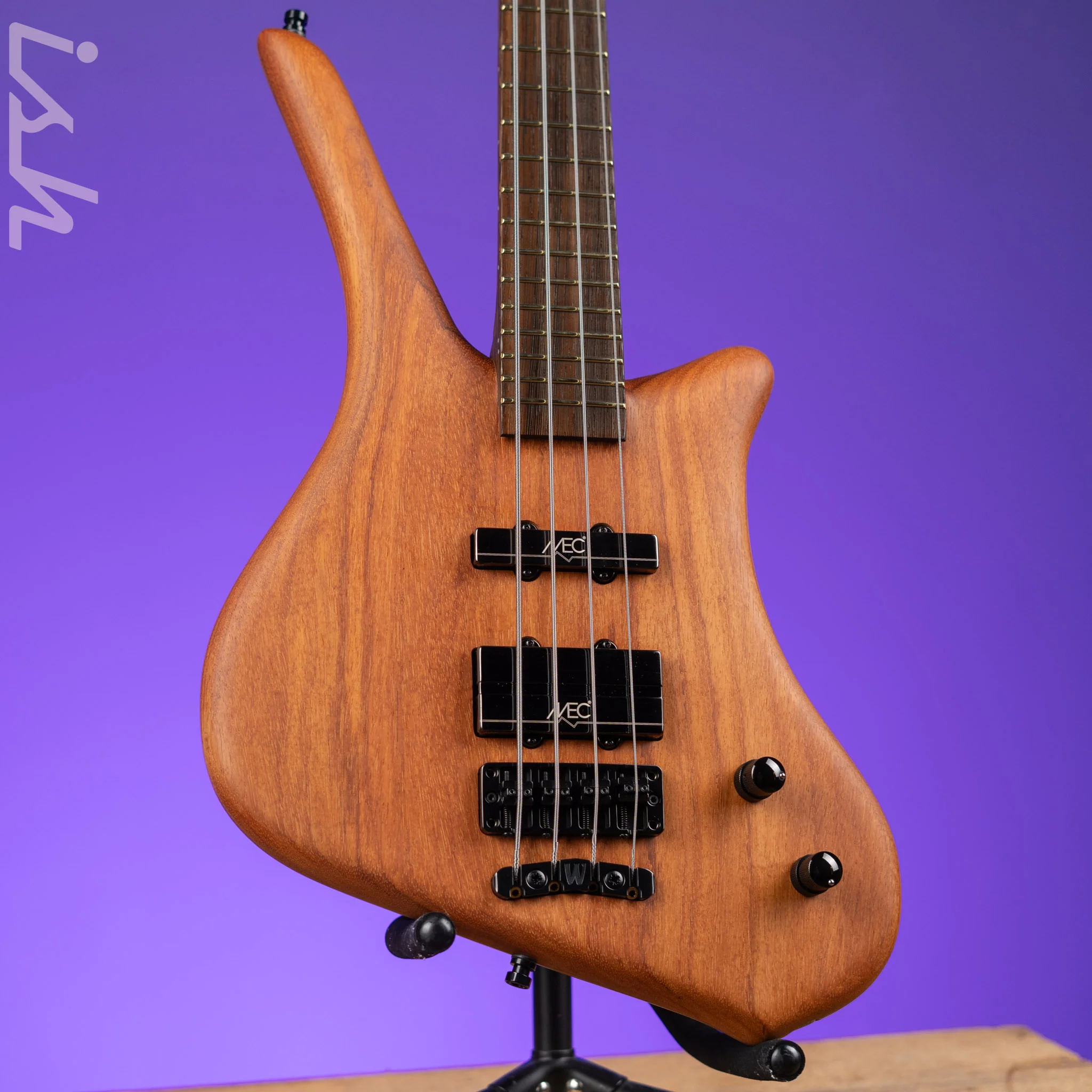 Ish x Warwick Dolphin SN TCS Custom Shop Endangered Species 4-String Bass Wenge Fretboard