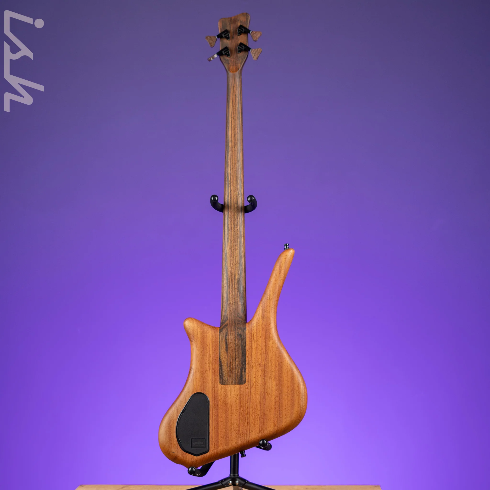 Ish x Warwick Dolphin SN TCS Custom Shop Endangered Species 4-String Bass Wenge Fretboard - Image 6