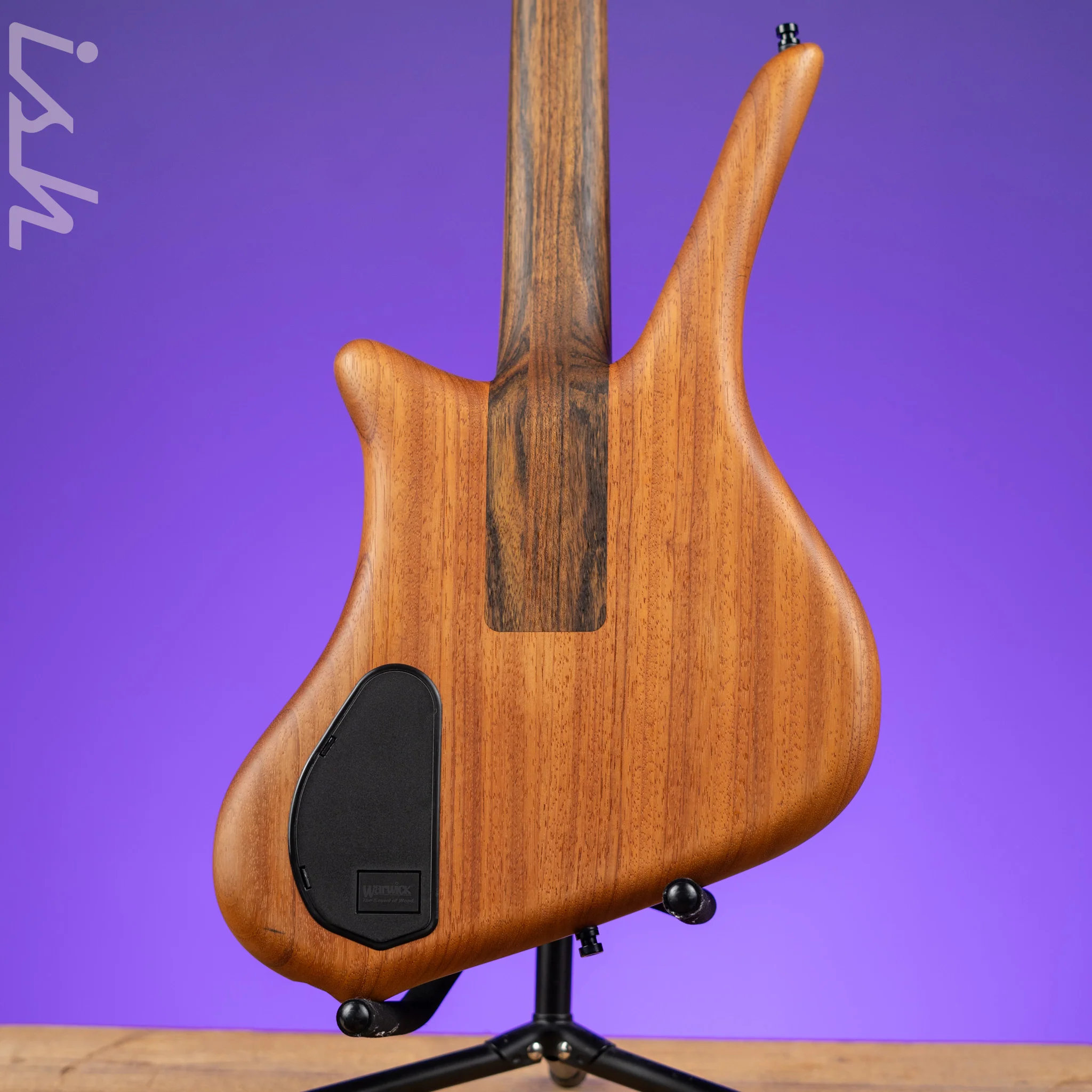 Ish x Warwick Dolphin SN TCS Custom Shop Endangered Species 4-String Bass Wenge Fretboard - Image 7