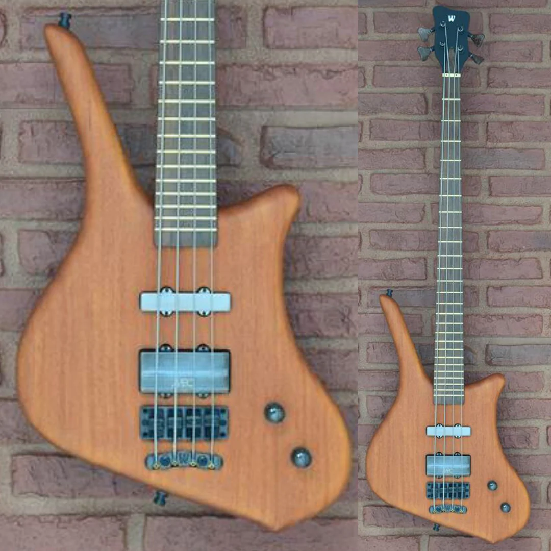 Ish x Warwick Dolphin SN TCS Custom Shop Endangered Species 4-String Bass Wenge Fretboard Pre-Order