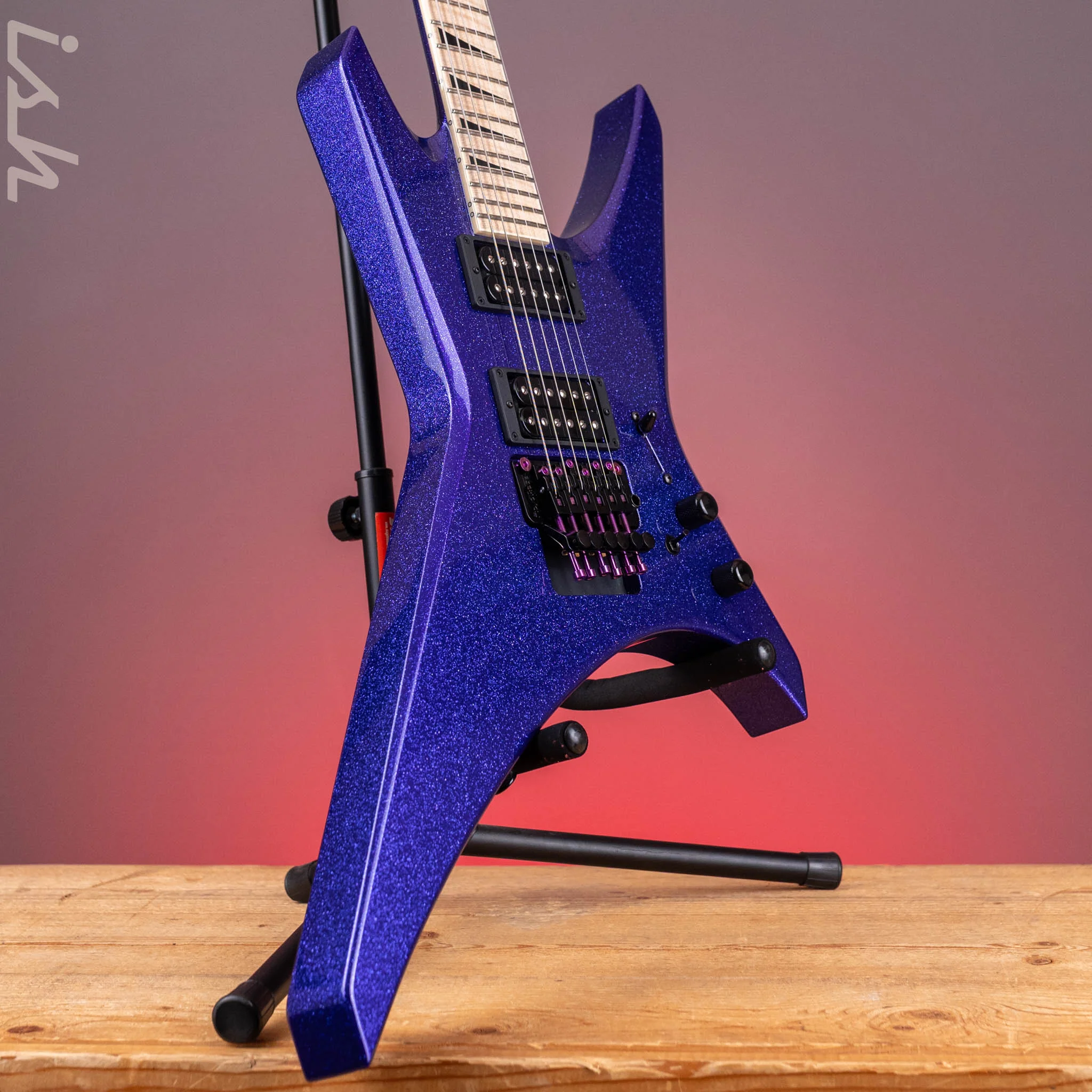 Jackson Custom Shop Warrior Sparkly Purple - Image 3