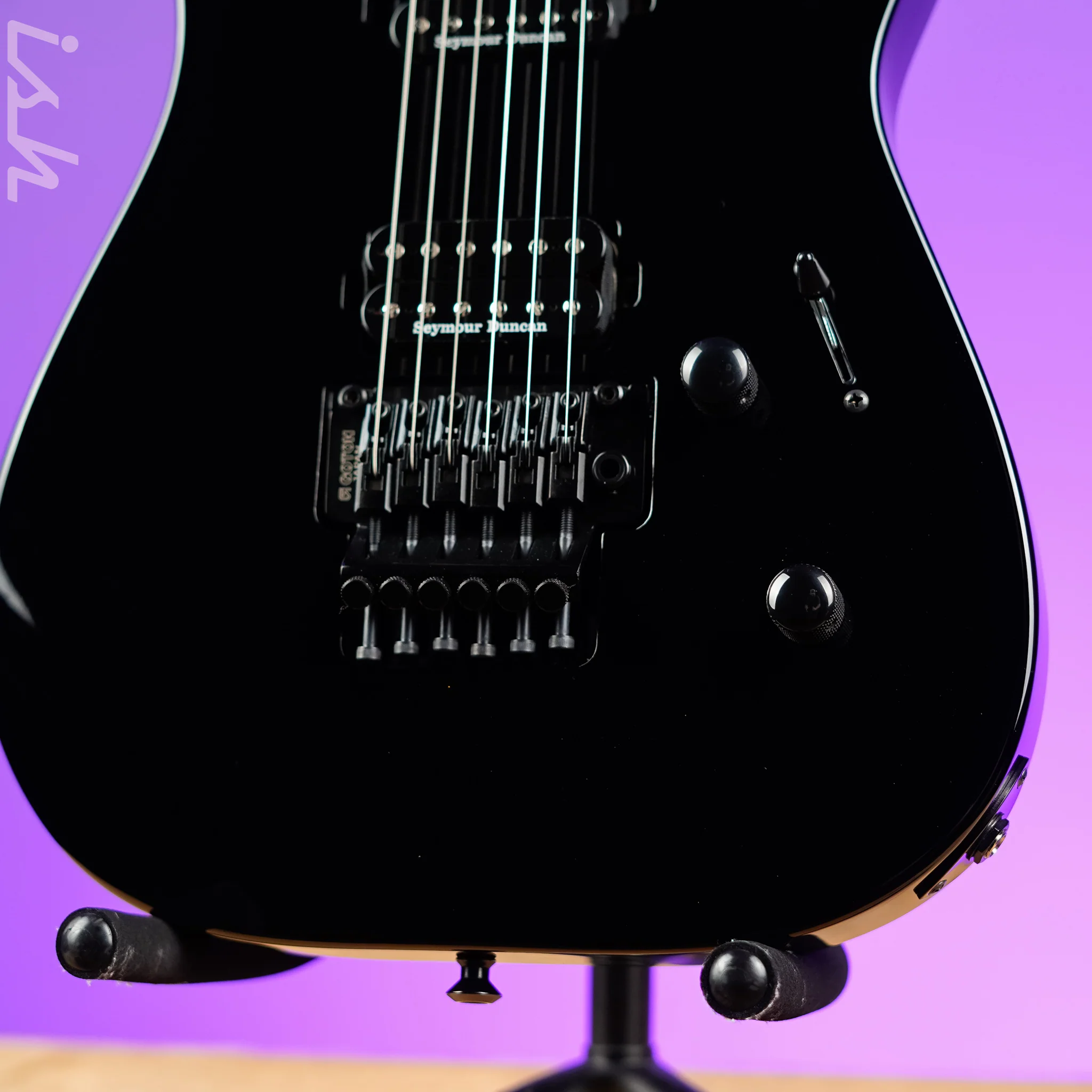Jackson MJ Series Dinky DKR Gloss Black Demo - Image 4