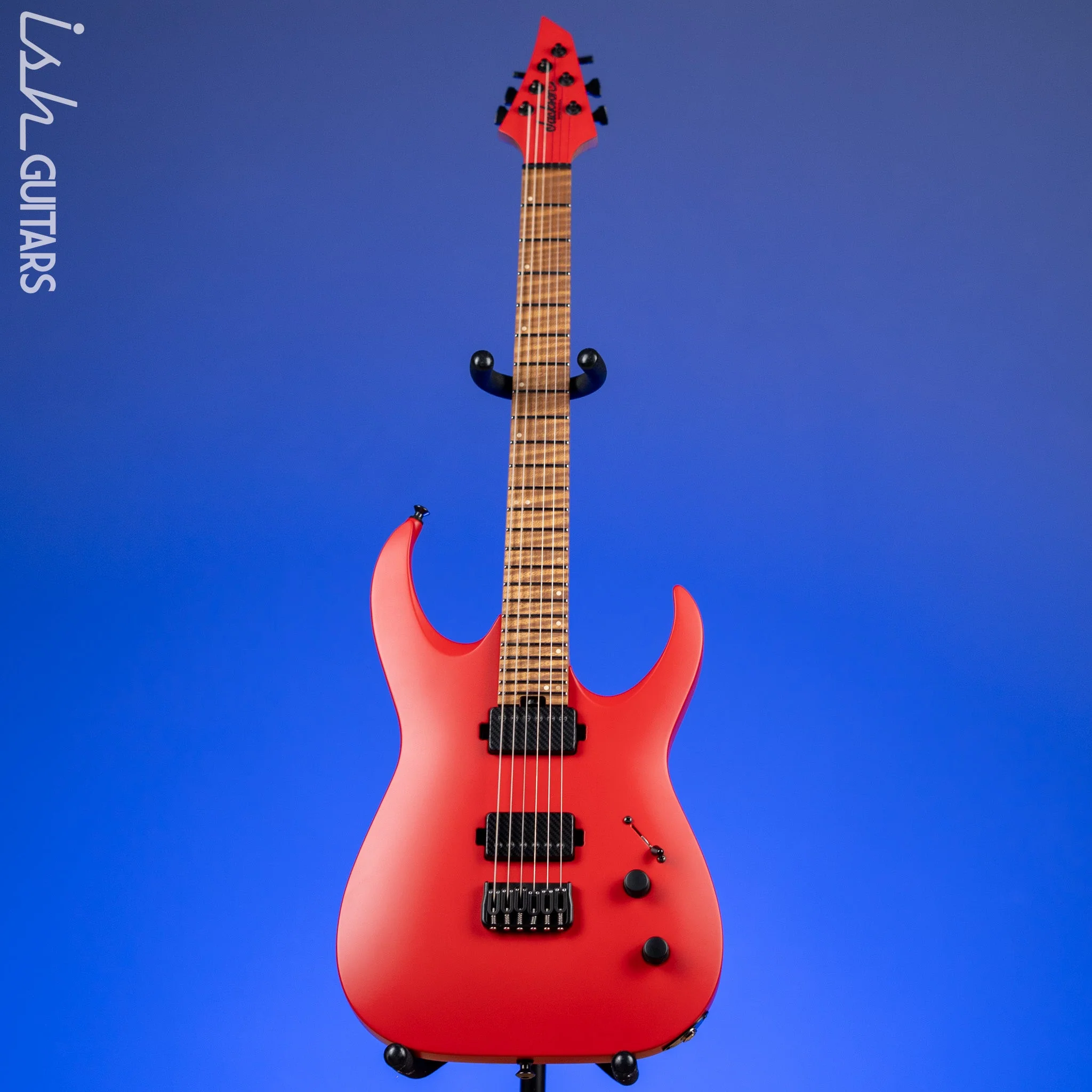Jackson USA Series Misha Mansoor Signature Juggernaut HT6 Satin Red Demo - Image 2