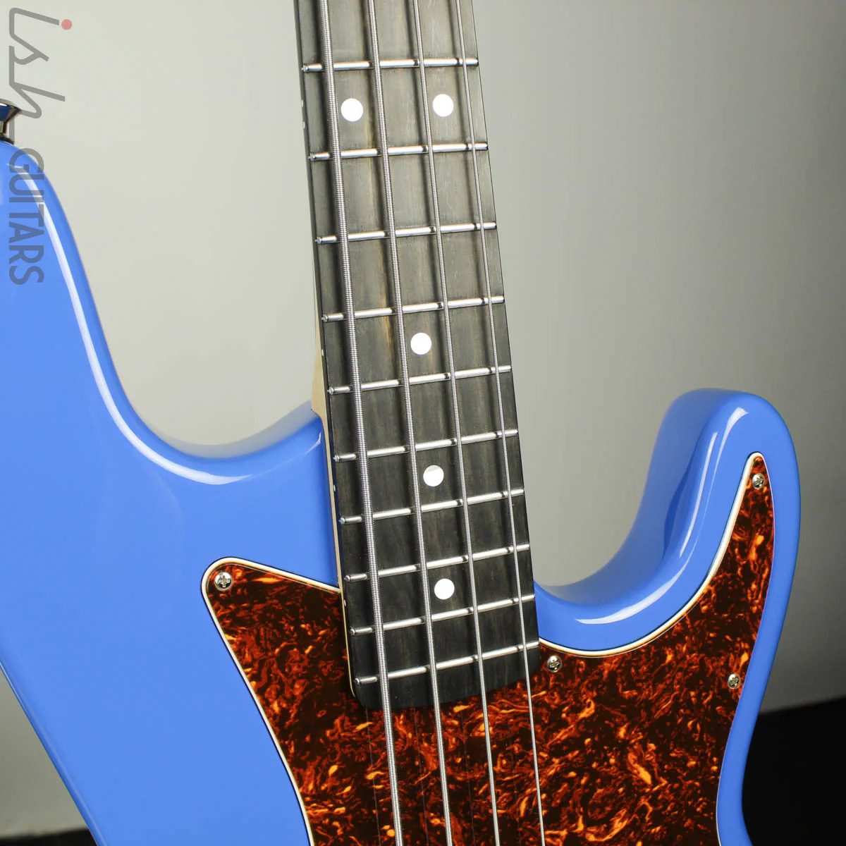 Kiesel Carvin PB4 4-String Bolt-on Bright Blue Bass - Image 4