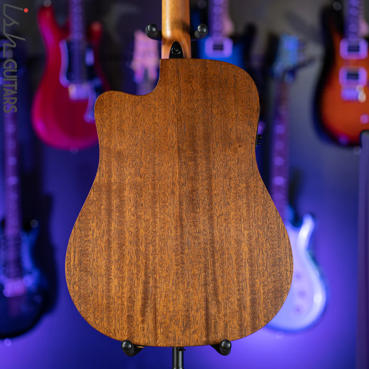 Lag Tramontane HyVibe THV10DCE Acoustic Electric Smart Guitar Natural - Image 8