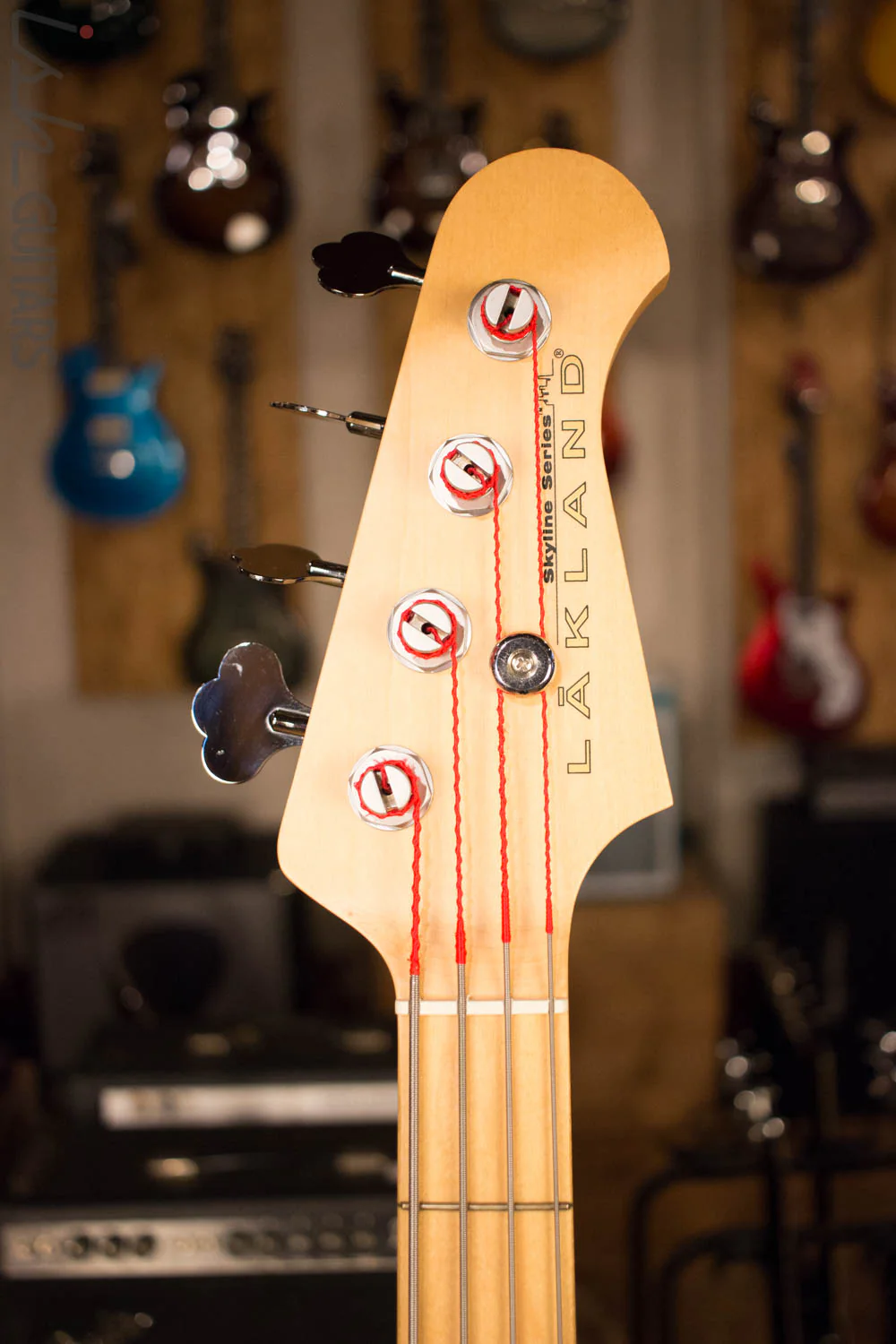 Lakland Skyline Bob Glaub 44-64 Darkstar Bass Four String Burst - Image 5