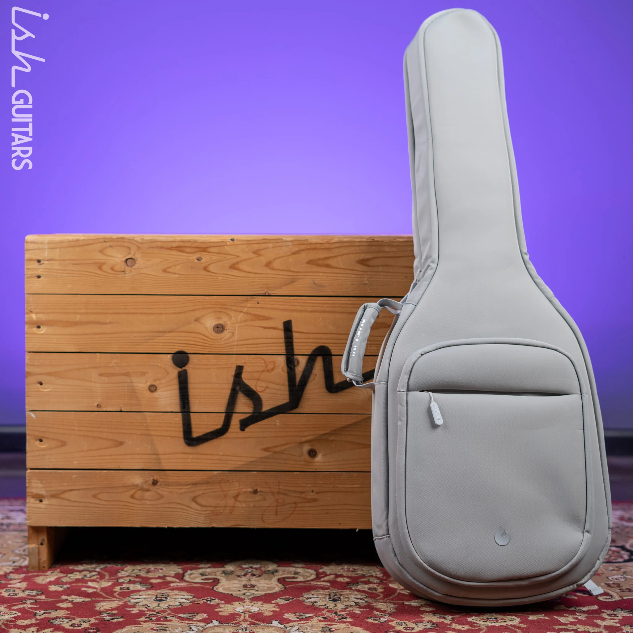 Lava Music Blue Lava Original Freeboost Walnut/Frost White w/ AirFlow Bag - Image 11