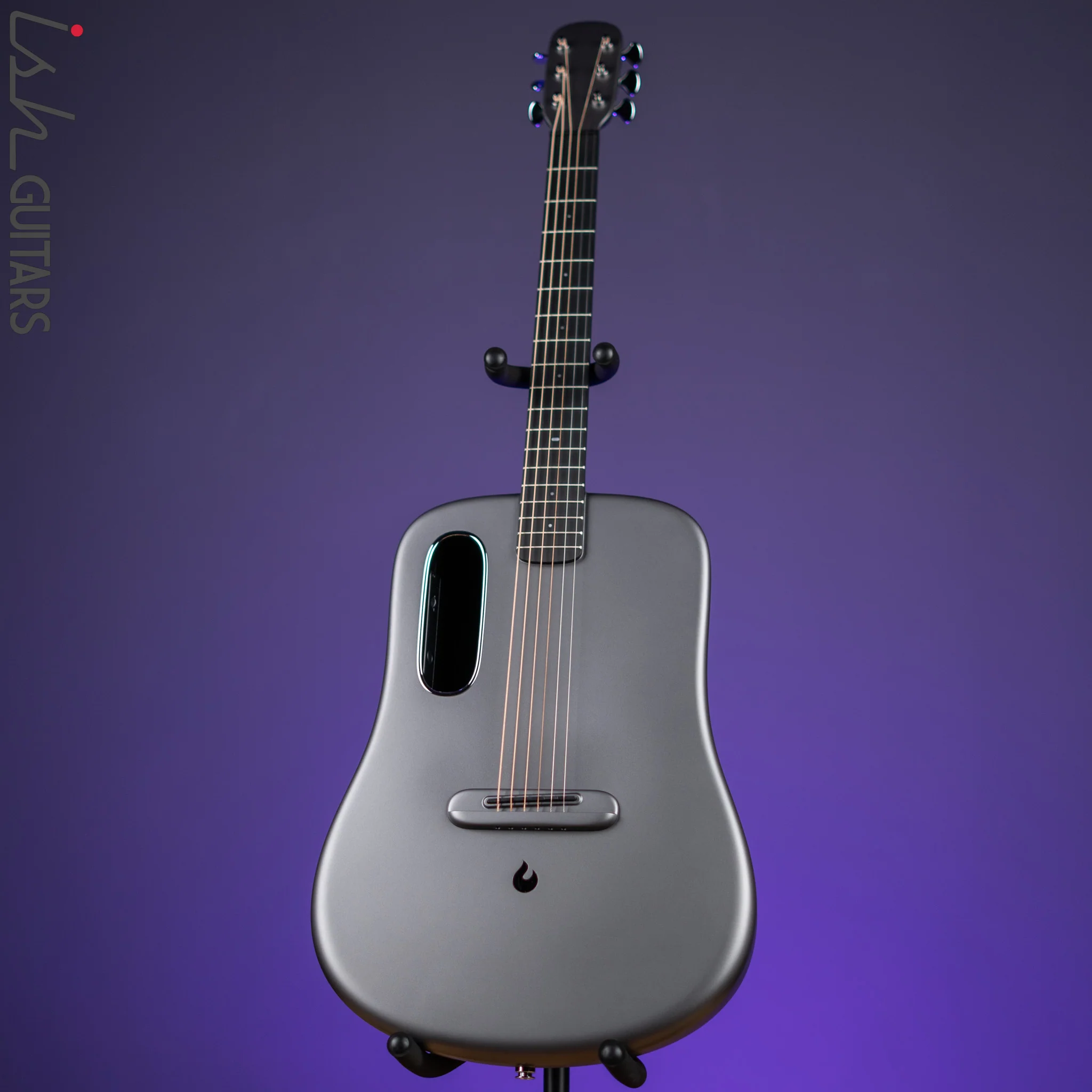 Lava Music Lava Me 3 Smart Acoustic Guitar 36" Space Grey w/ Ideal Bag - Image 2