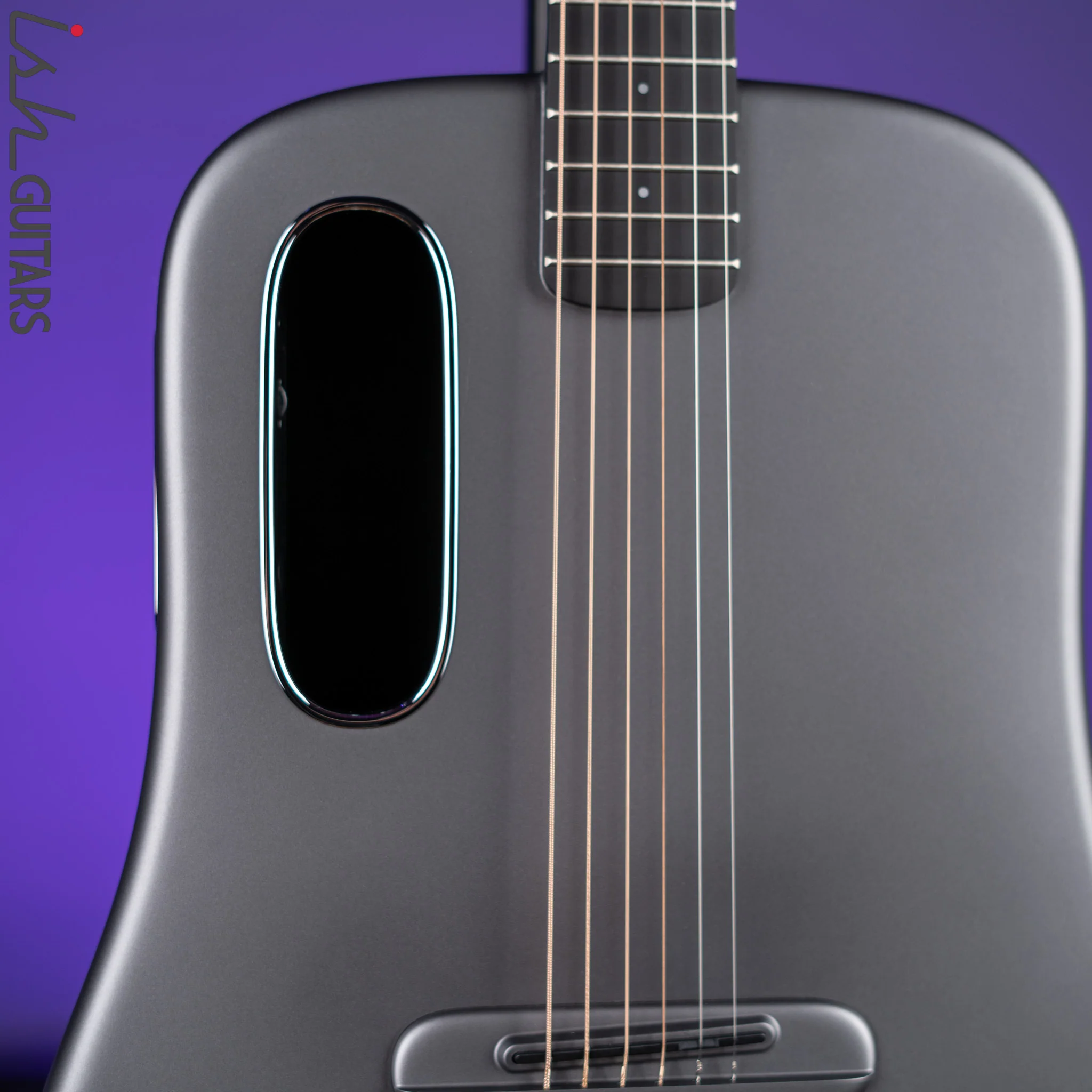 Lava Music Lava Me 3 Smart Acoustic Guitar 36" Space Grey w/ Ideal Bag - Image 3