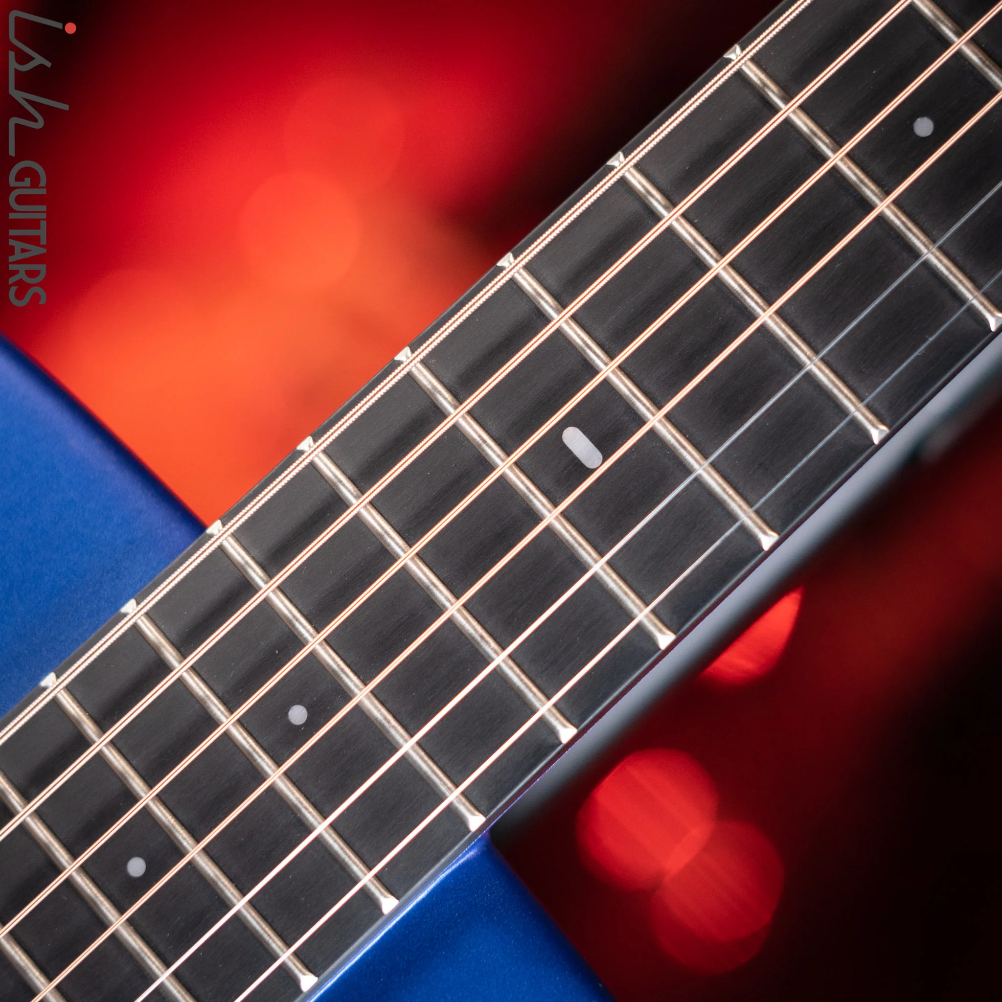 Lava Music Lava Me 3 Smart Acoustic Guitar 38" Blue w/ Space Bag - Image 5