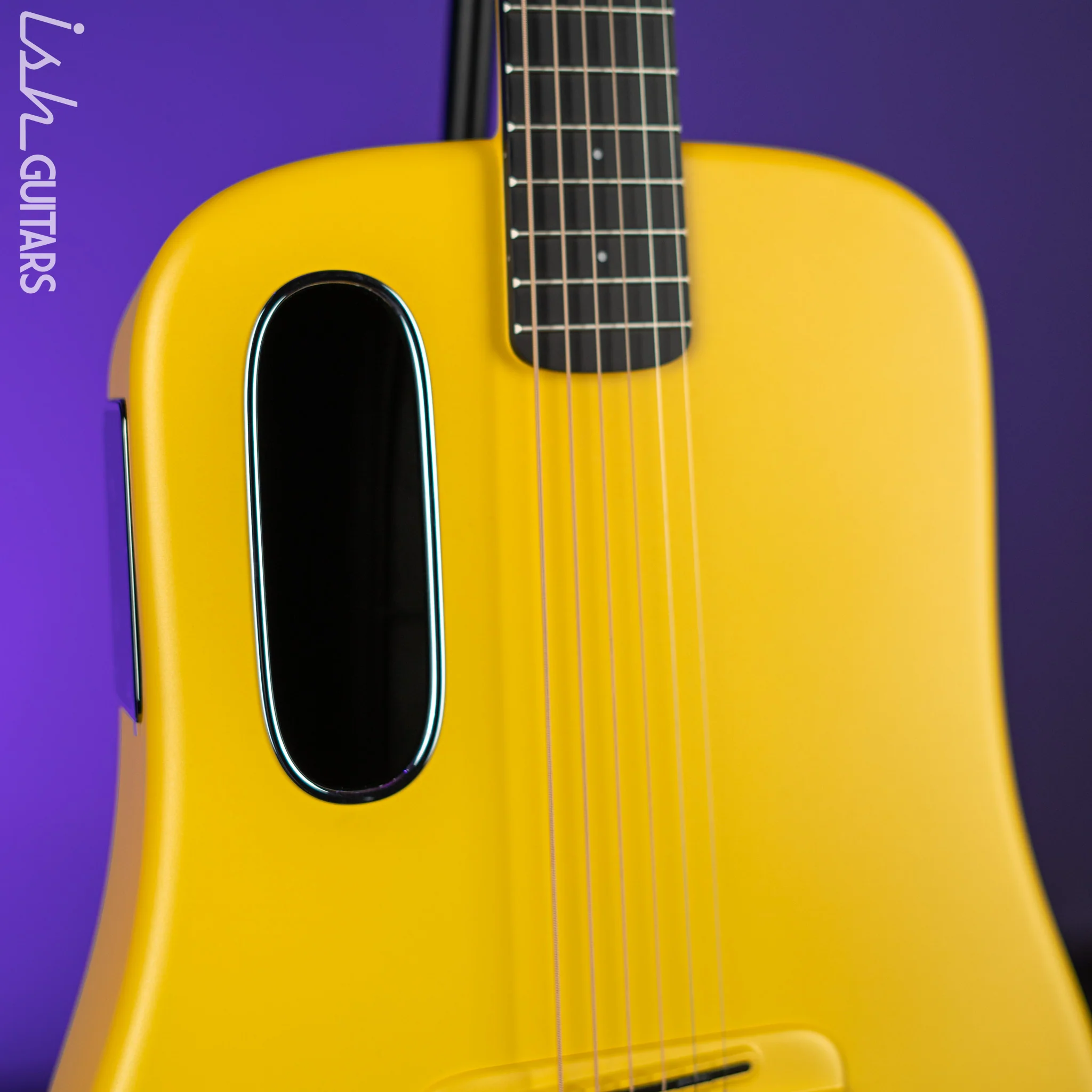 Lava Music Lava Me 3 Smart Acoustic Guitar 38” Golden Hour w/ Space Bag - Image 3