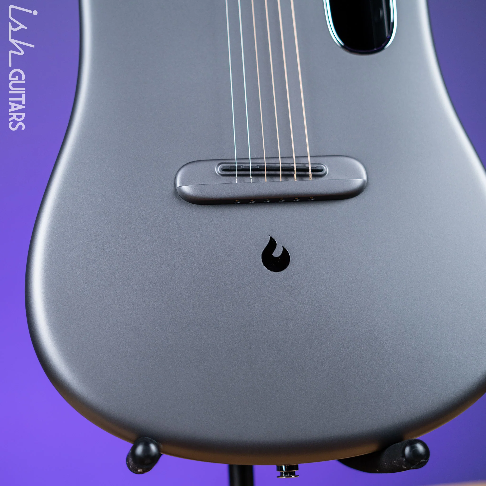 Lava Music Lava ME 3 Smart Acoustic Guitar 38” Left-Handed Space Grey w/ Space Bag - Image 4
