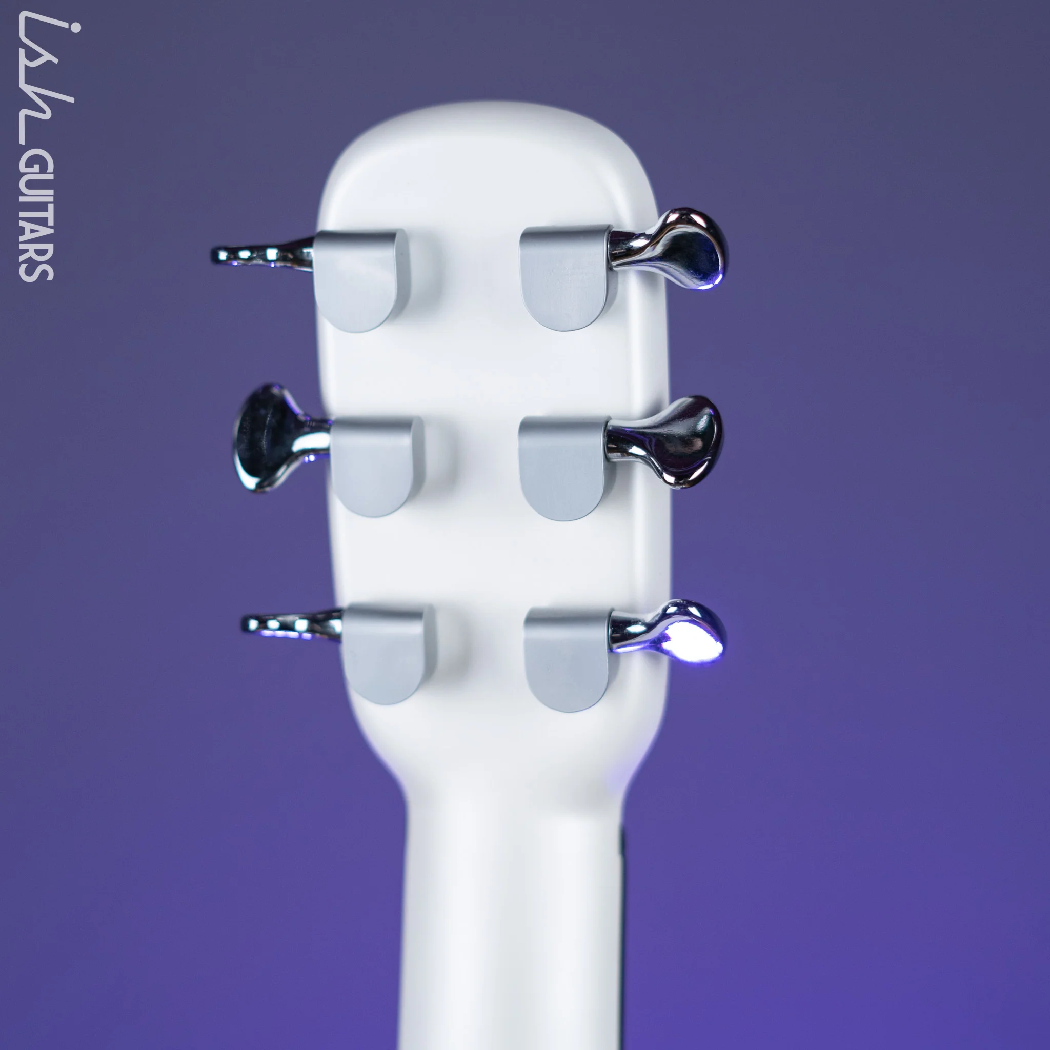 Lava Music Lava ME 3 Smart Acoustic Guitar 38” Left-Handed White w/ Space Bag - Image 10