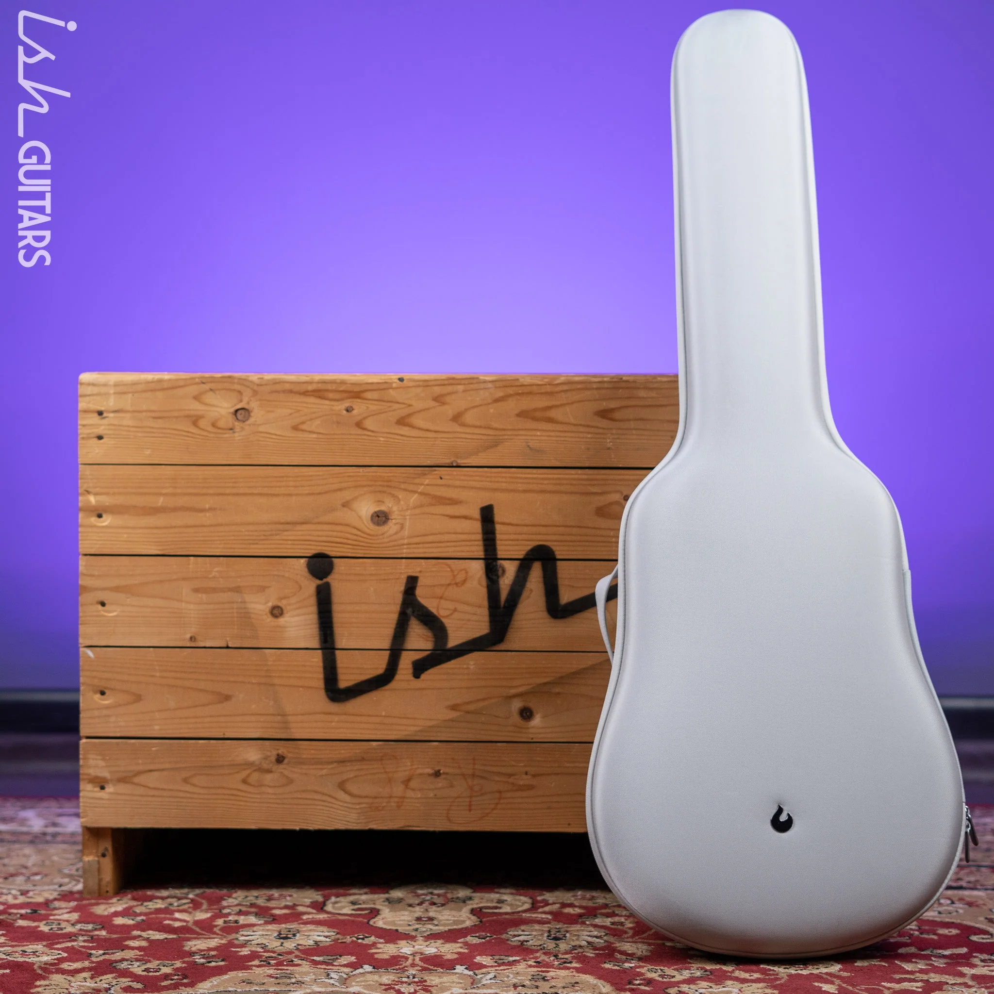 Lava Music Lava ME 3 Smart Acoustic Guitar 38” Left-Handed White w/ Space Bag Demo - Image 11