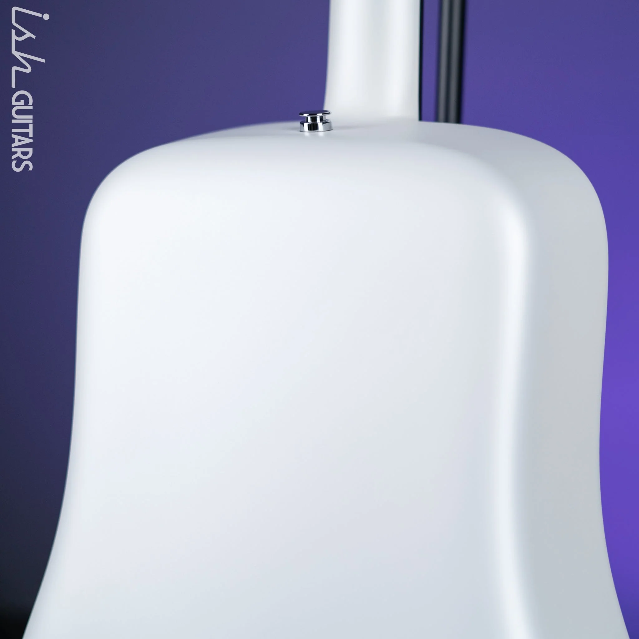 Lava Music Lava ME 3 Smart Acoustic Guitar 38” Left-Handed White w/ Space Bag Demo - Image 8