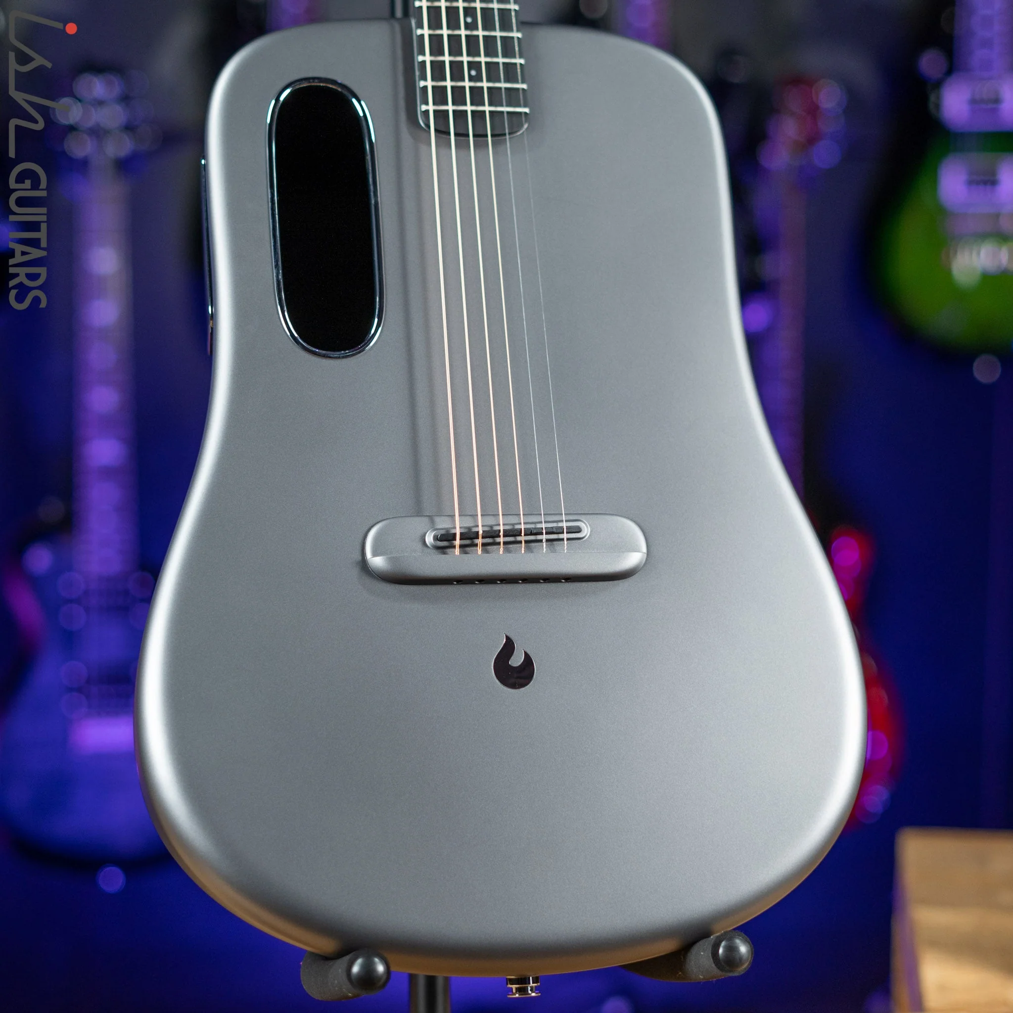 Lava Music Lava Me 3 Smart Acoustic Guitar 38" Space Grey w/ Space Bag Demo