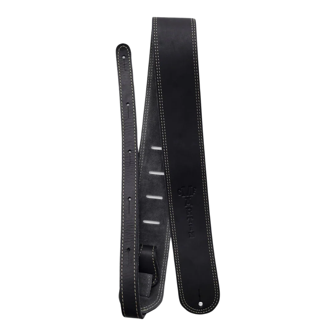 Martin Ball Glove Leather Guitar Strap Black