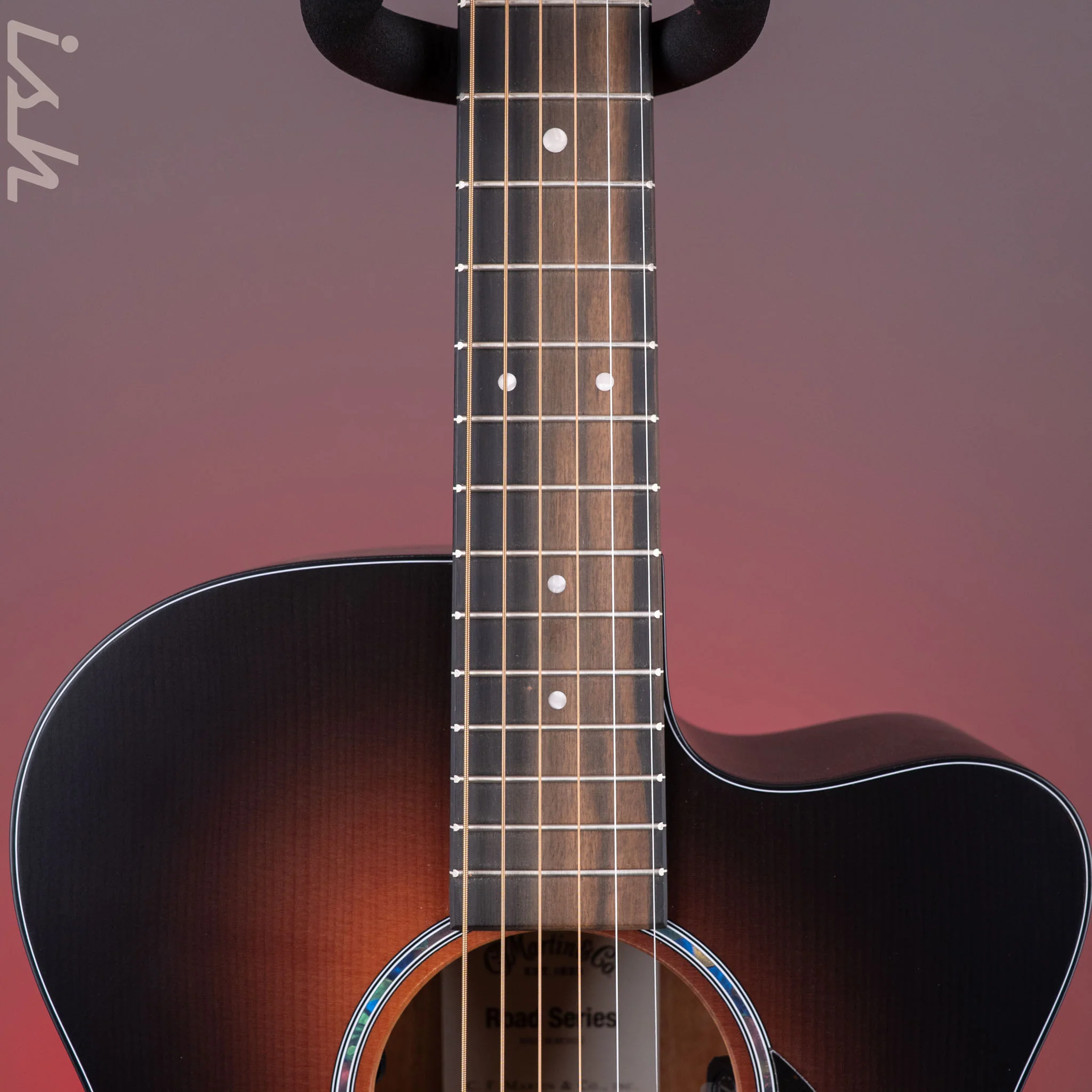 Martin Road Series OMC-10E Modern Acoustic-Electric Guitar 1935 Sunburst *New Model* - Image 6