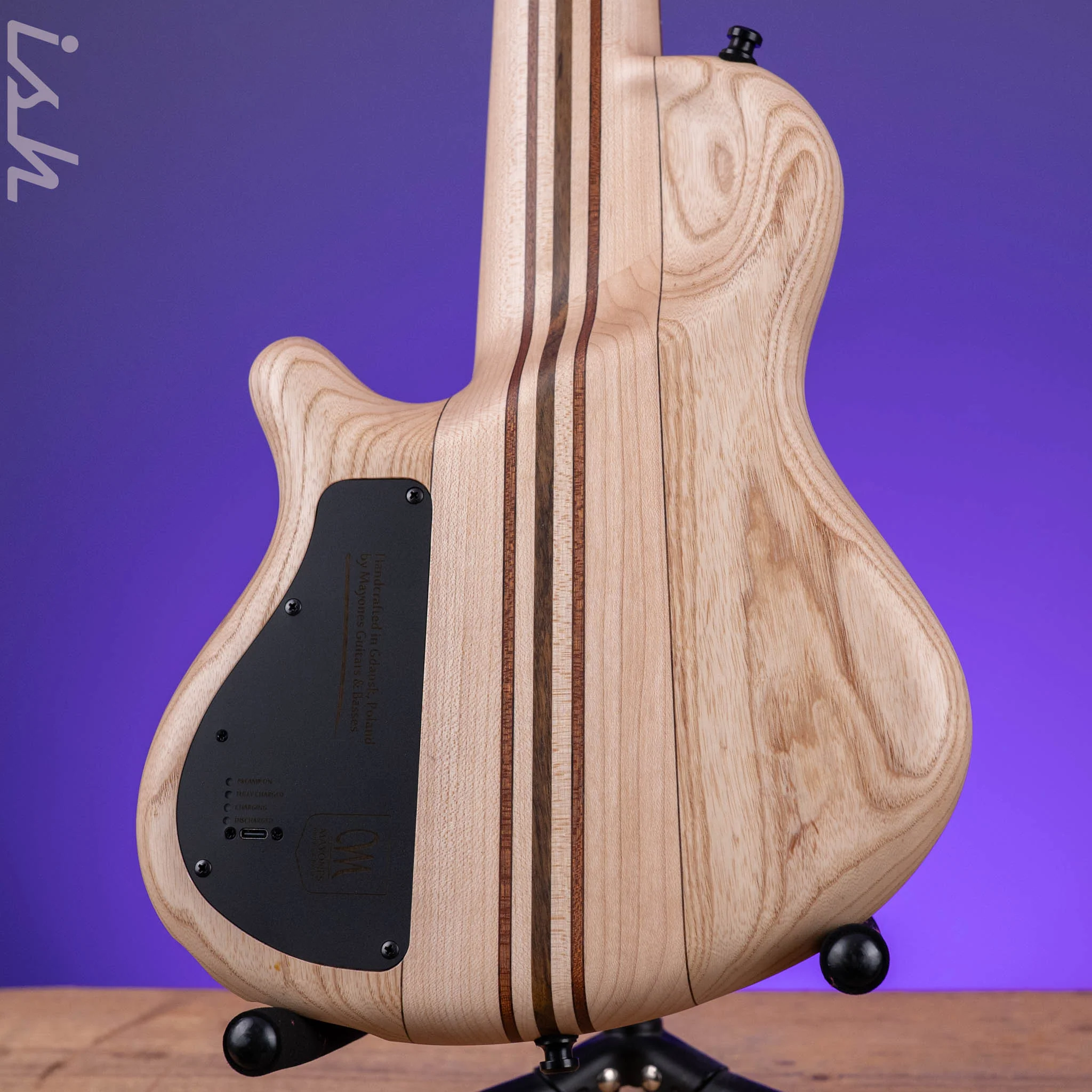 Mayones Cali 5 Mini Bass Curly Poplar - Image 8