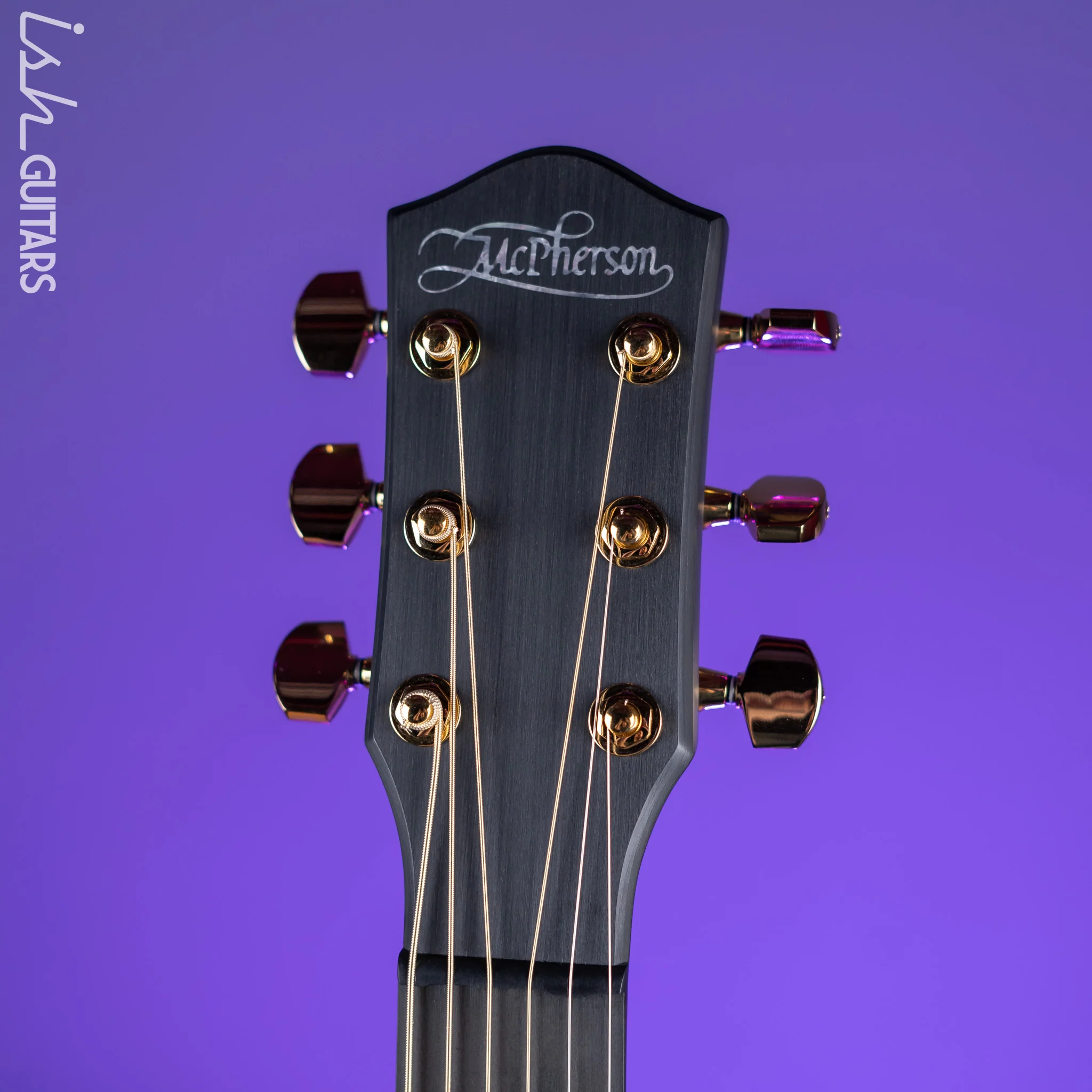 McPherson Touring Carbon Fiber Acoustic-Electric Guitar Standard Top Gold Hardware - Image 5