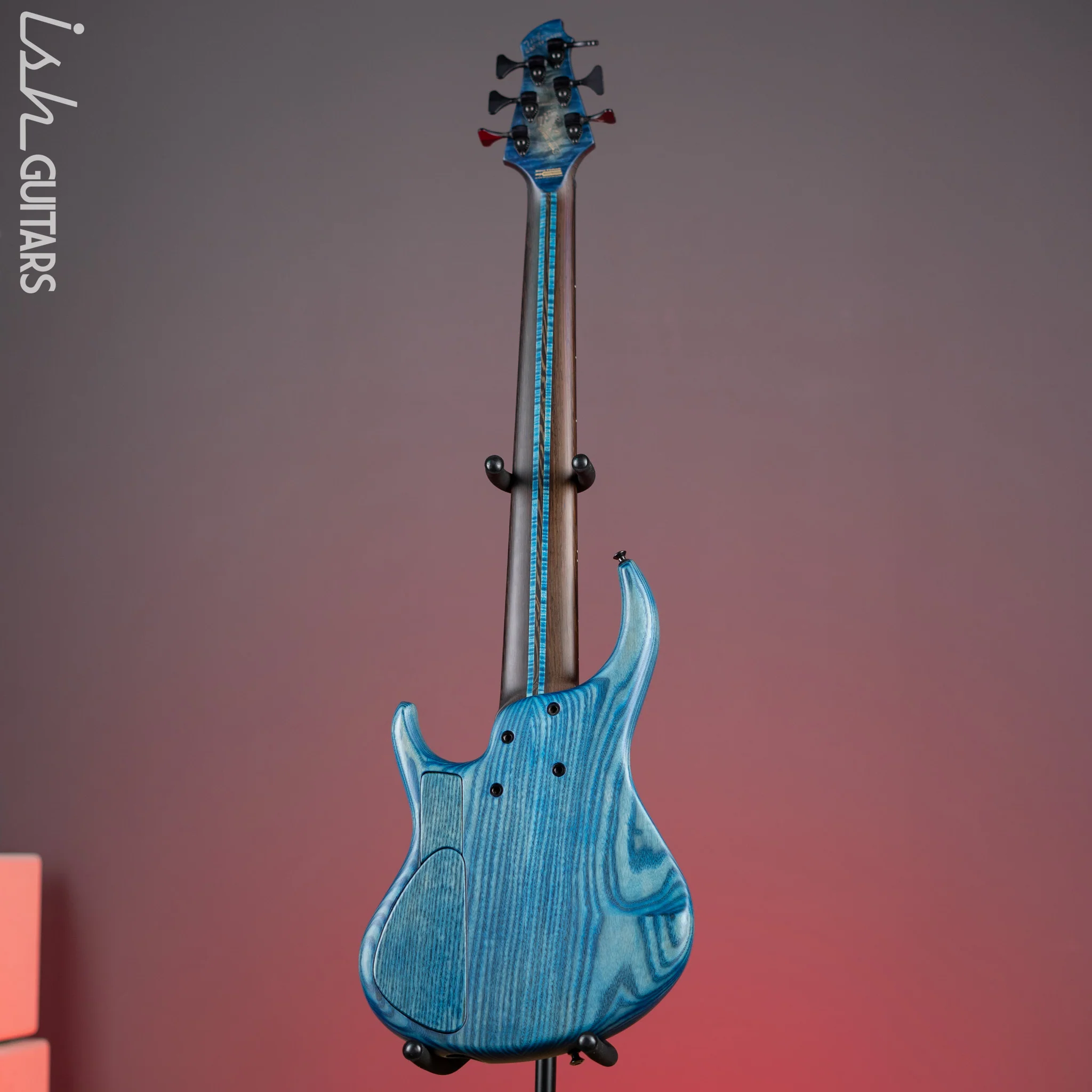 MTD 635-24 6-String Bass NAMM Blue Burst - Image 6