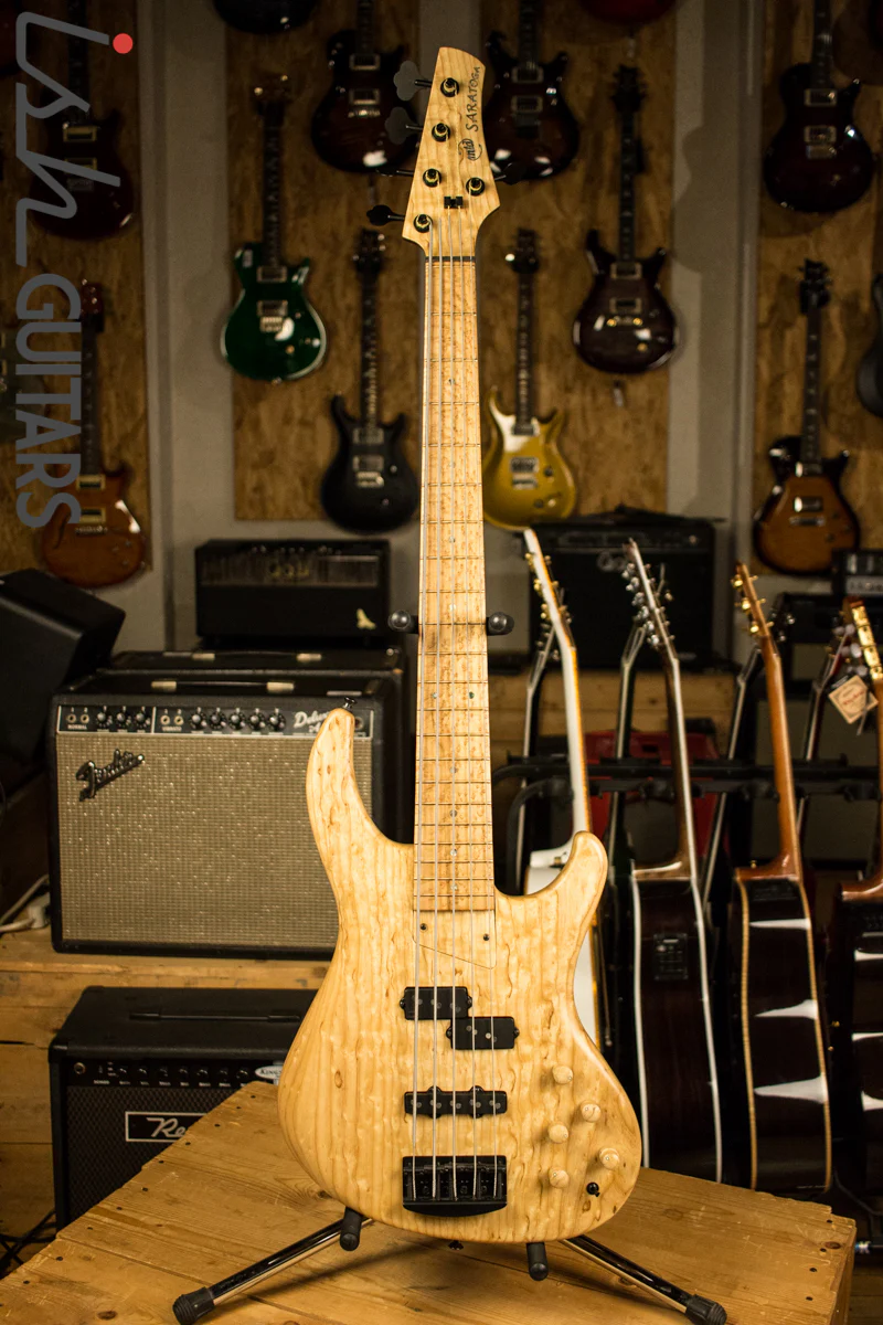 MTD Saratoga 5 String 2017 NAMM Bass Guitar Toma Ash - Image 2