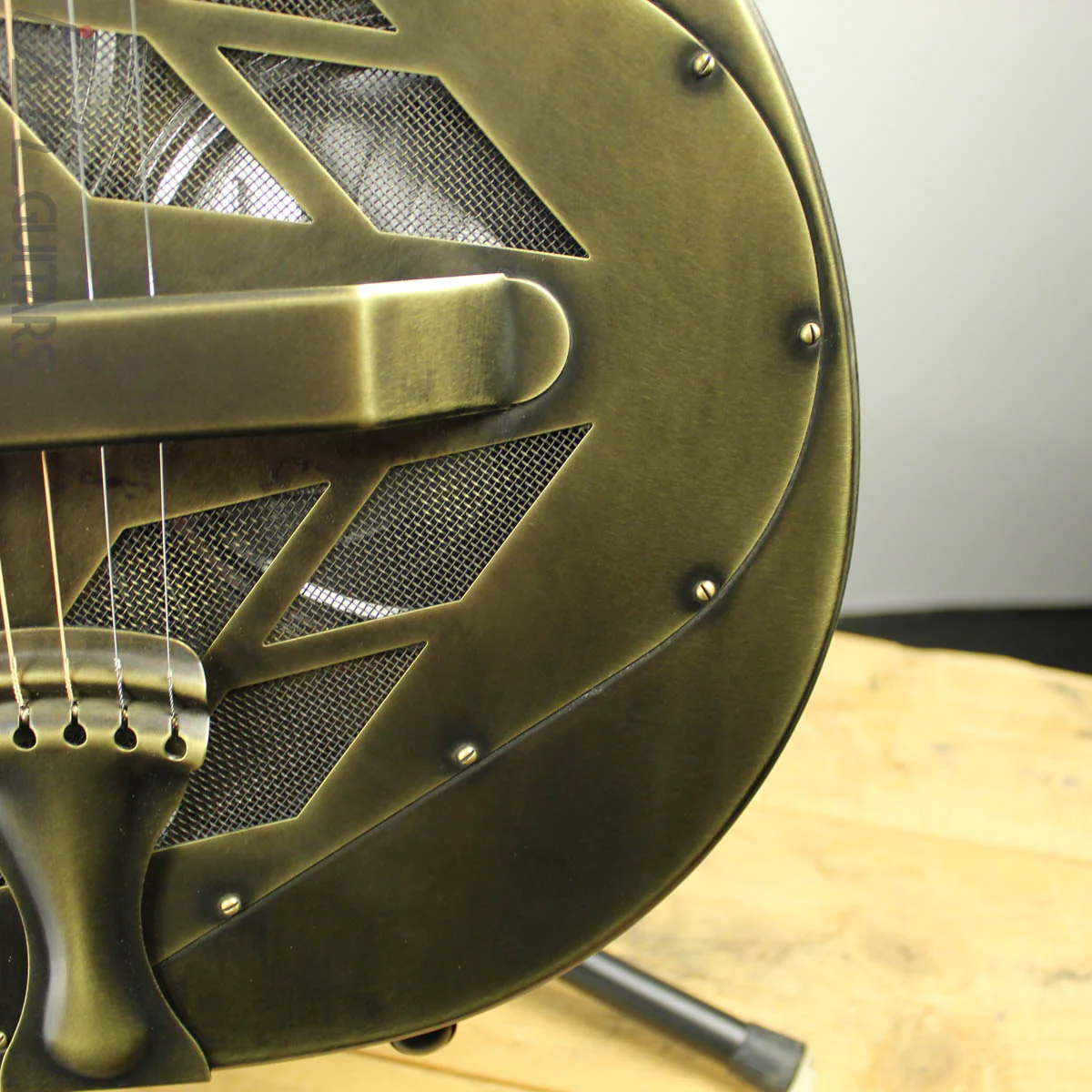 National Reso-Phonic Antique Brass TriCone #2 B-STOCK - Image 4