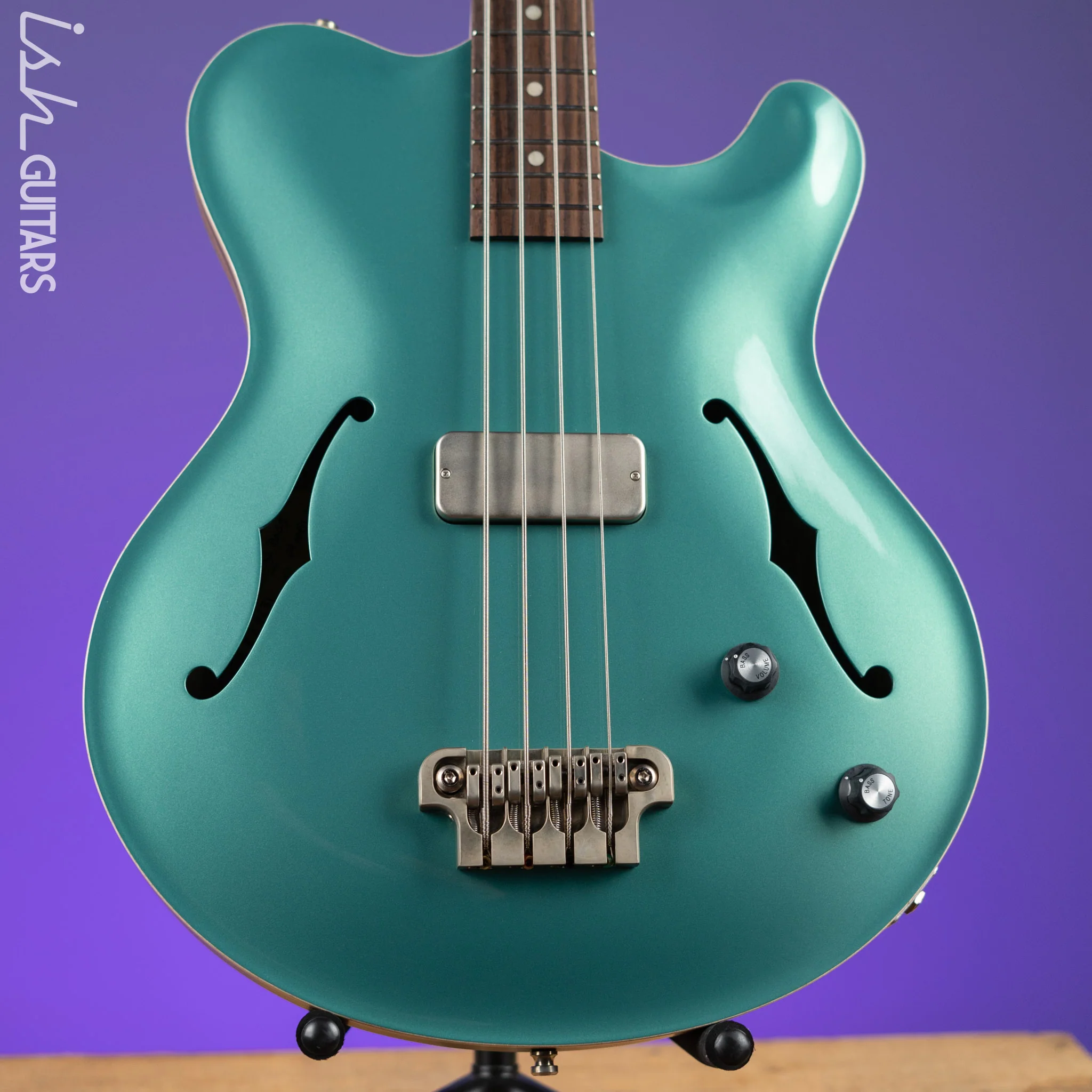 Nik Huber Rietbergen 4-String Bass Turquoise Green