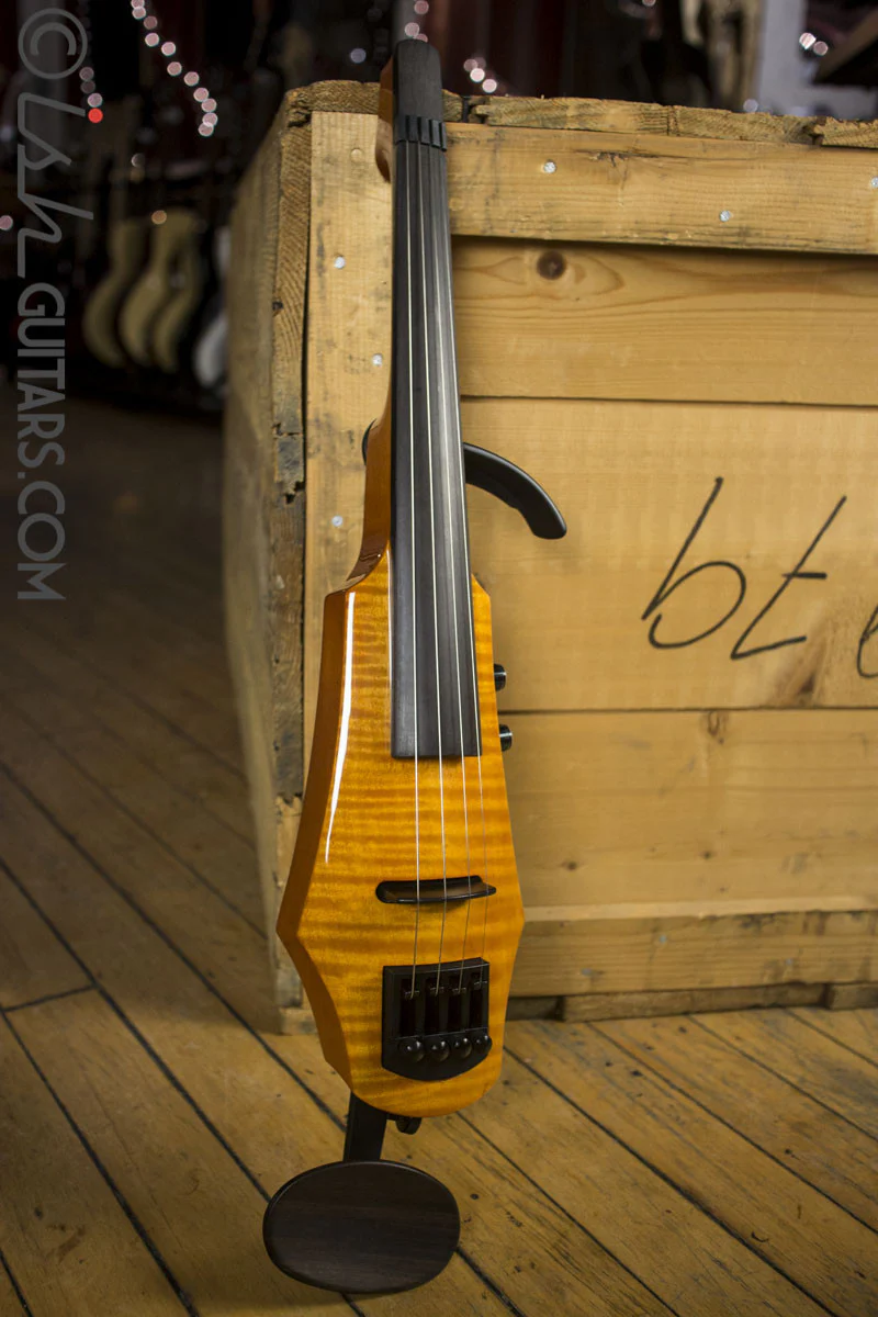 NS Designs WAV 4 Electric Violin Amber Burst