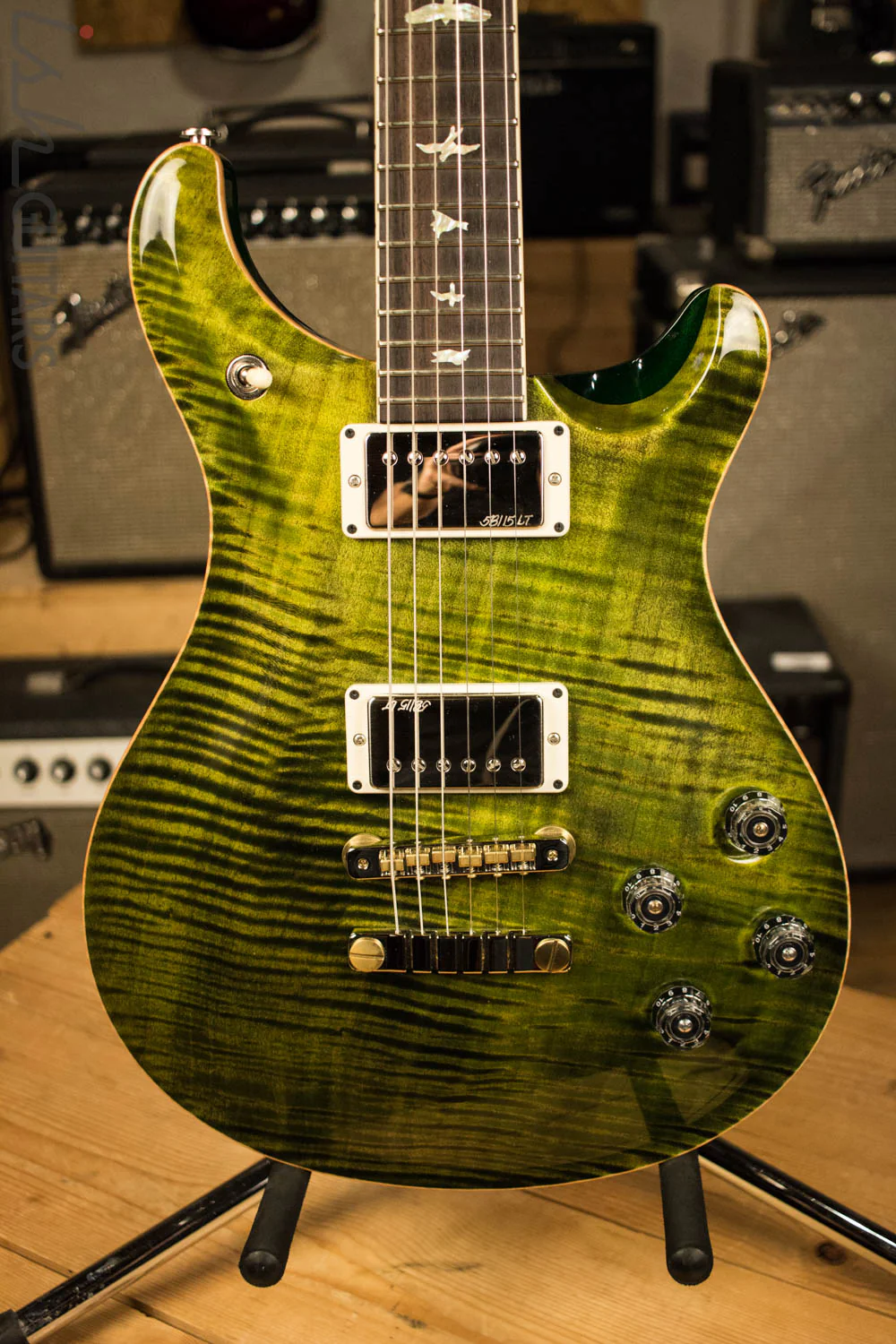 2016 Paul Reed Smith McCarty 594 One Piece Ten Top Custom Jade Color