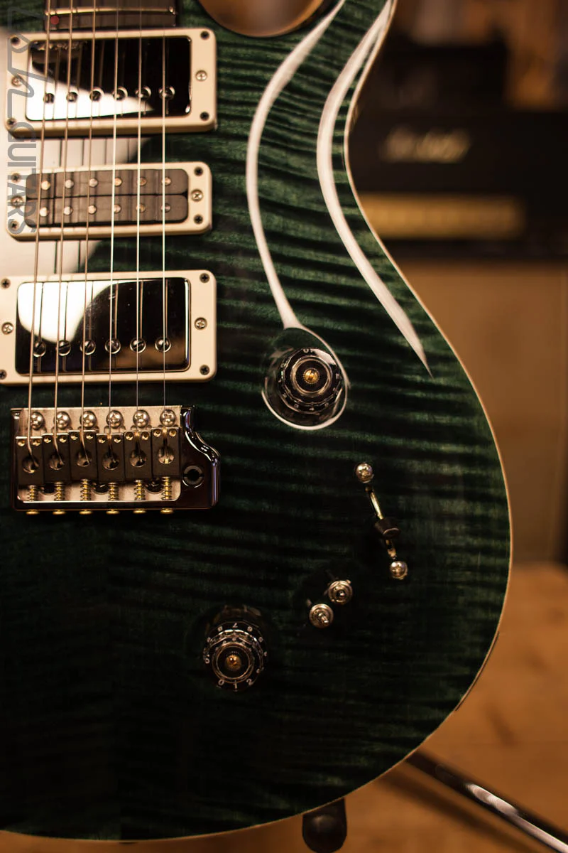 Paul Reed Smith PRS Special 22 Semi-Hollow Wood Library Artist Top Swamp Ash Back Black Slate - Image 4
