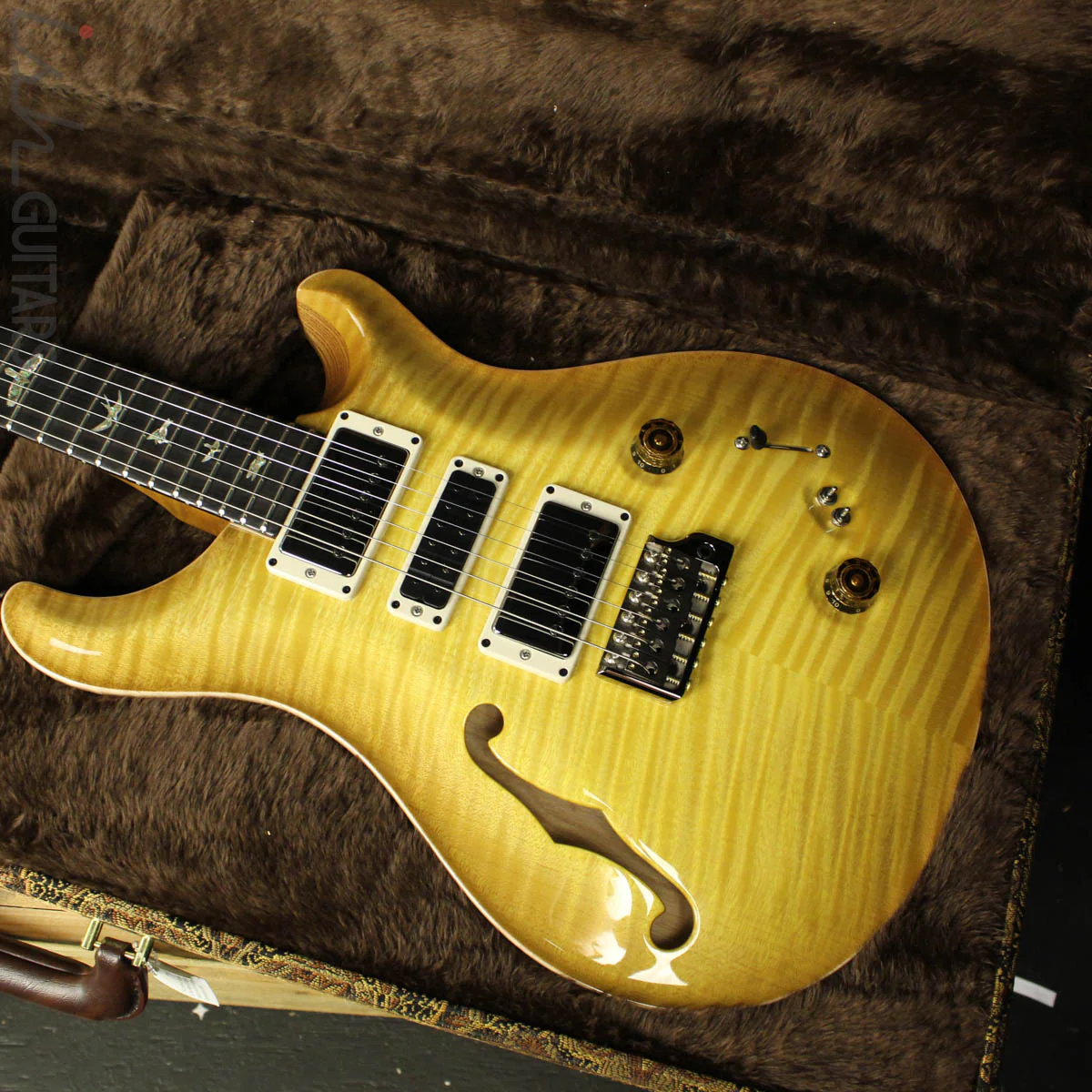 Paul Reed Smith PRS Special 22 Semi-Hollow Wood Library Artist Top Swamp Ash Back Livingston Lemondrop - Image 12