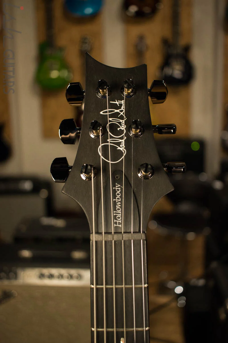 Paul Reed Smith Wood Library Hollowbody I Satin River Blue w/ Matching Flamed Maple Neck - Image 5