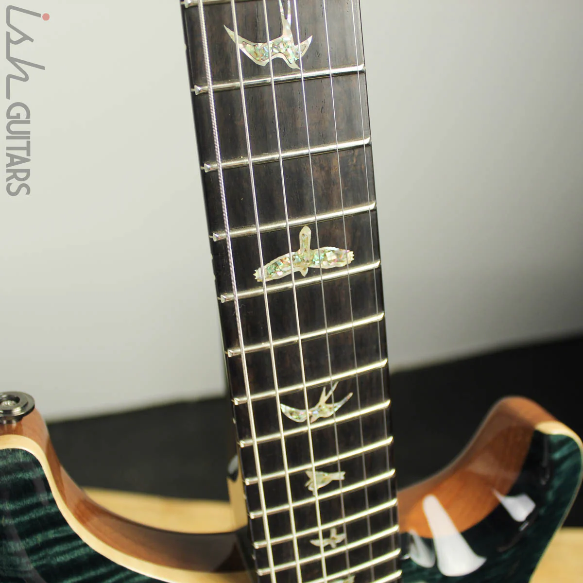 2018 Paul Reed Smith PRS Special 22 Semi-Hollow Wood Library Artist Top Black Slate - Image 5