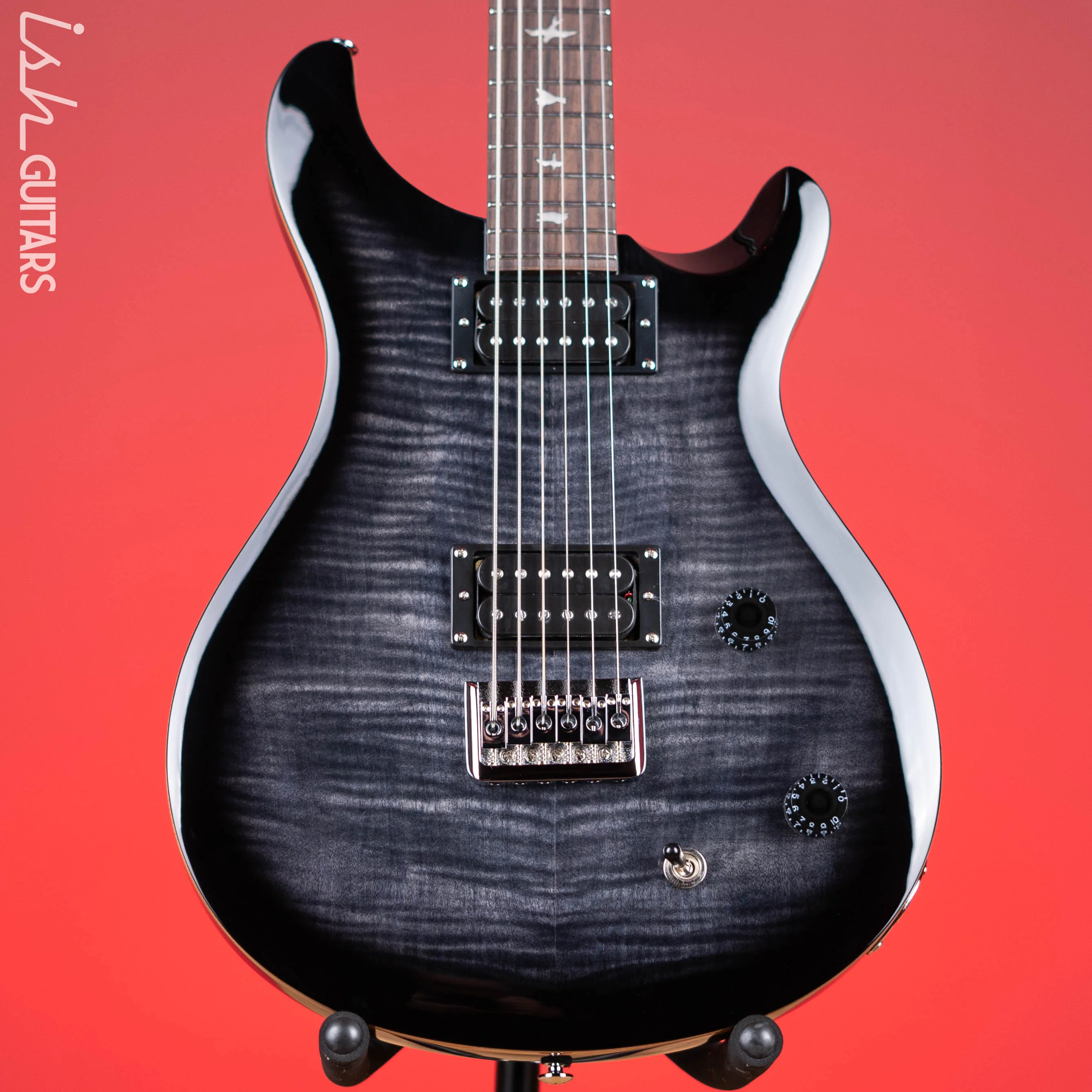 PRS SE 277 Baritone Charcoal Burst