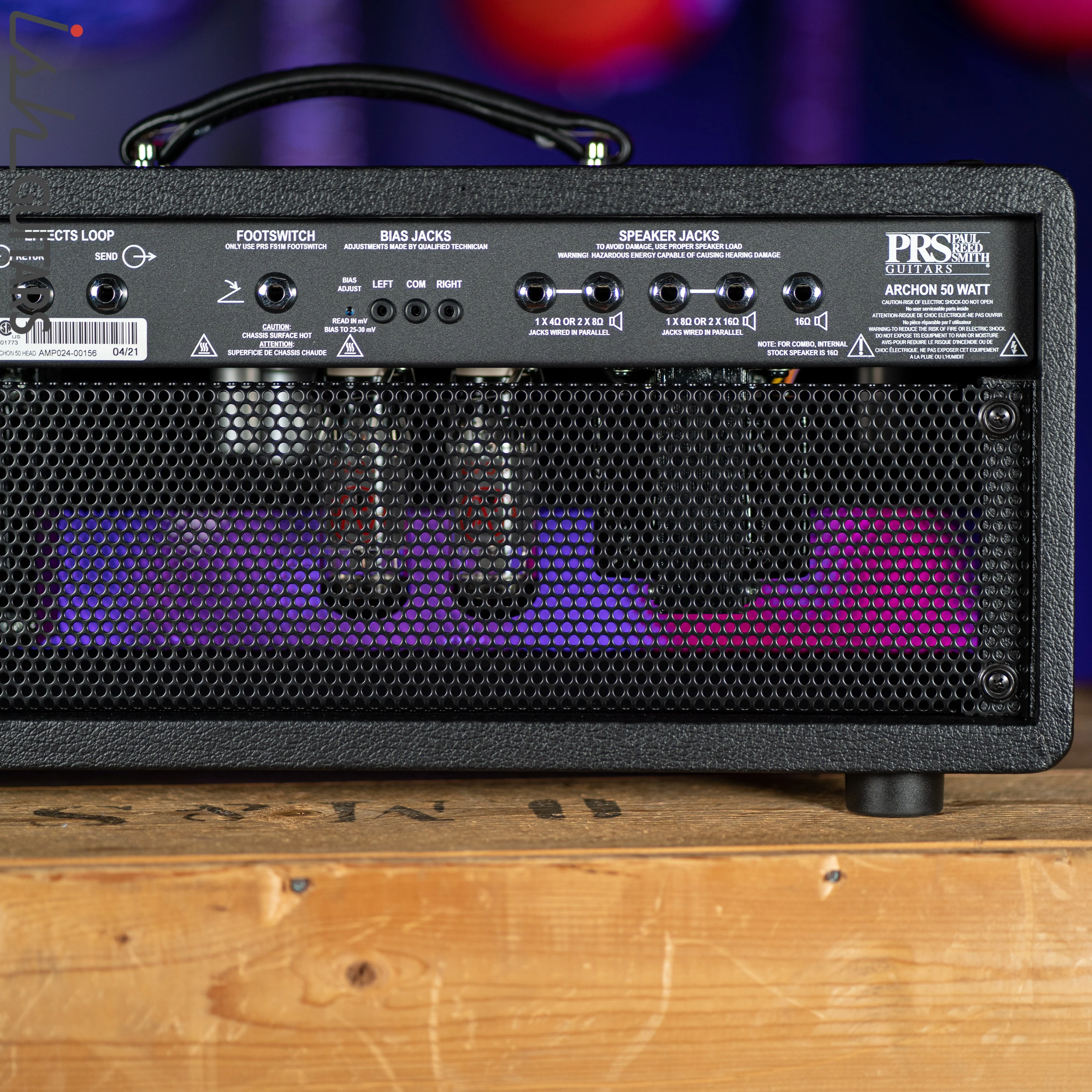 PRS Archon 50 50W Guitar Head Demo - Image 5