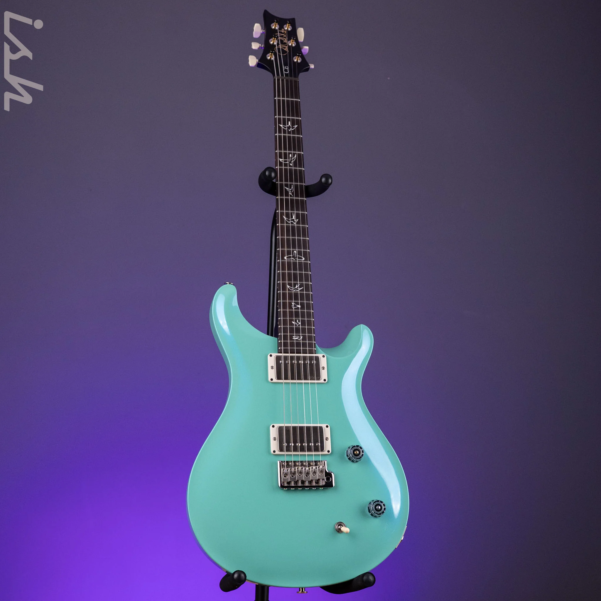 PRS CE 22 Powder Blue w/ Black Satin Neck - Image 2