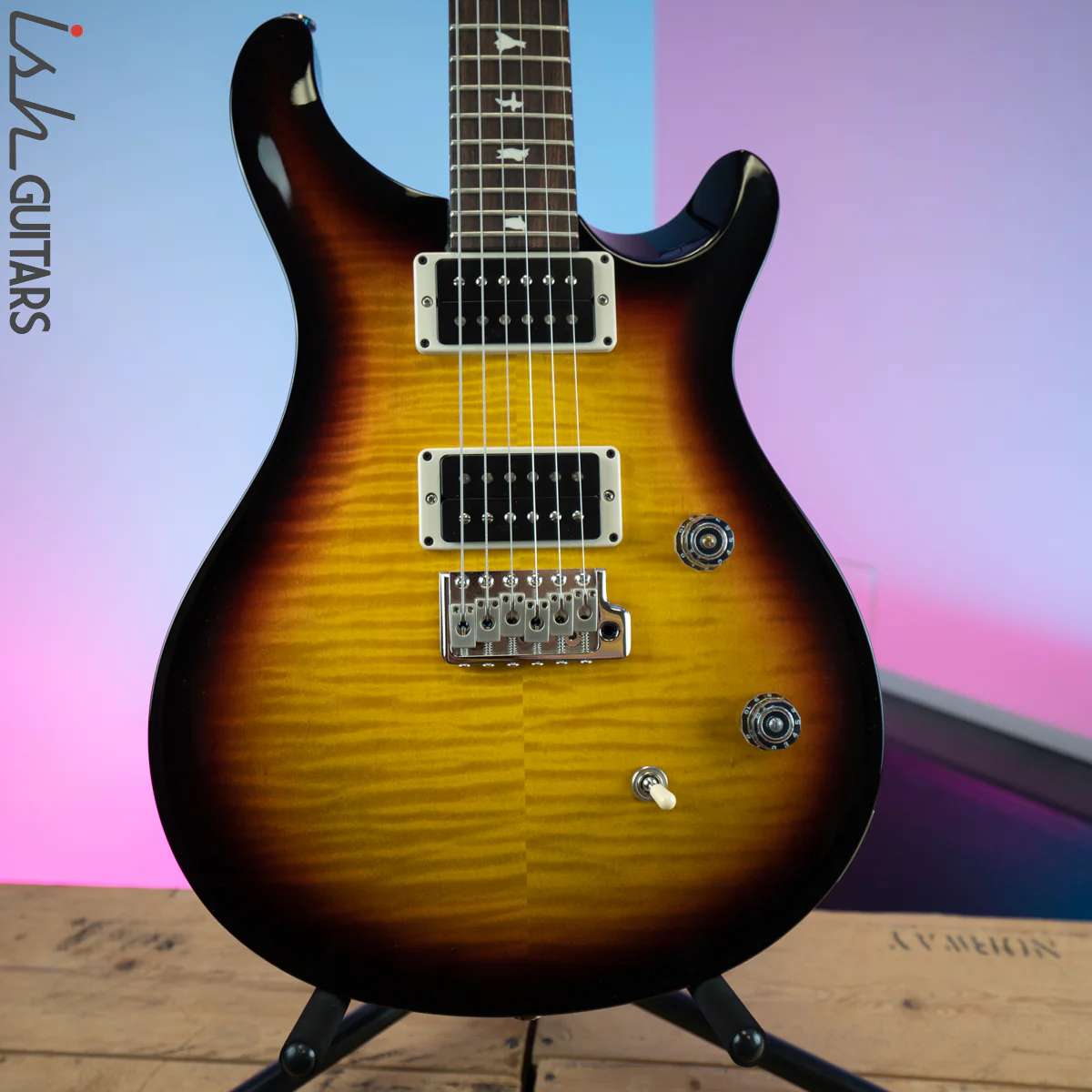 PRS CE 24 Custom Tri-Color Sunburst Wrap